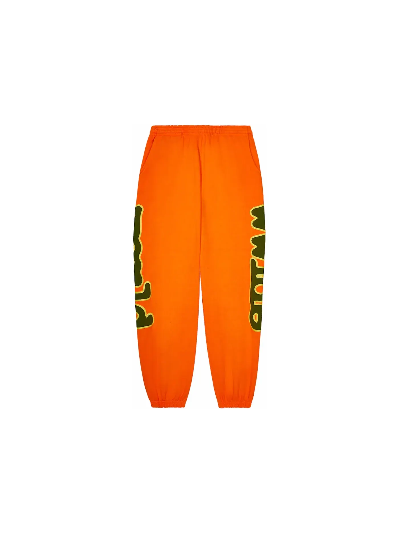 Мужские спортивные штаны с принтом Sp5der World Beluga Sweatpants Sp5der — изображение 1 из 2, оранжевый