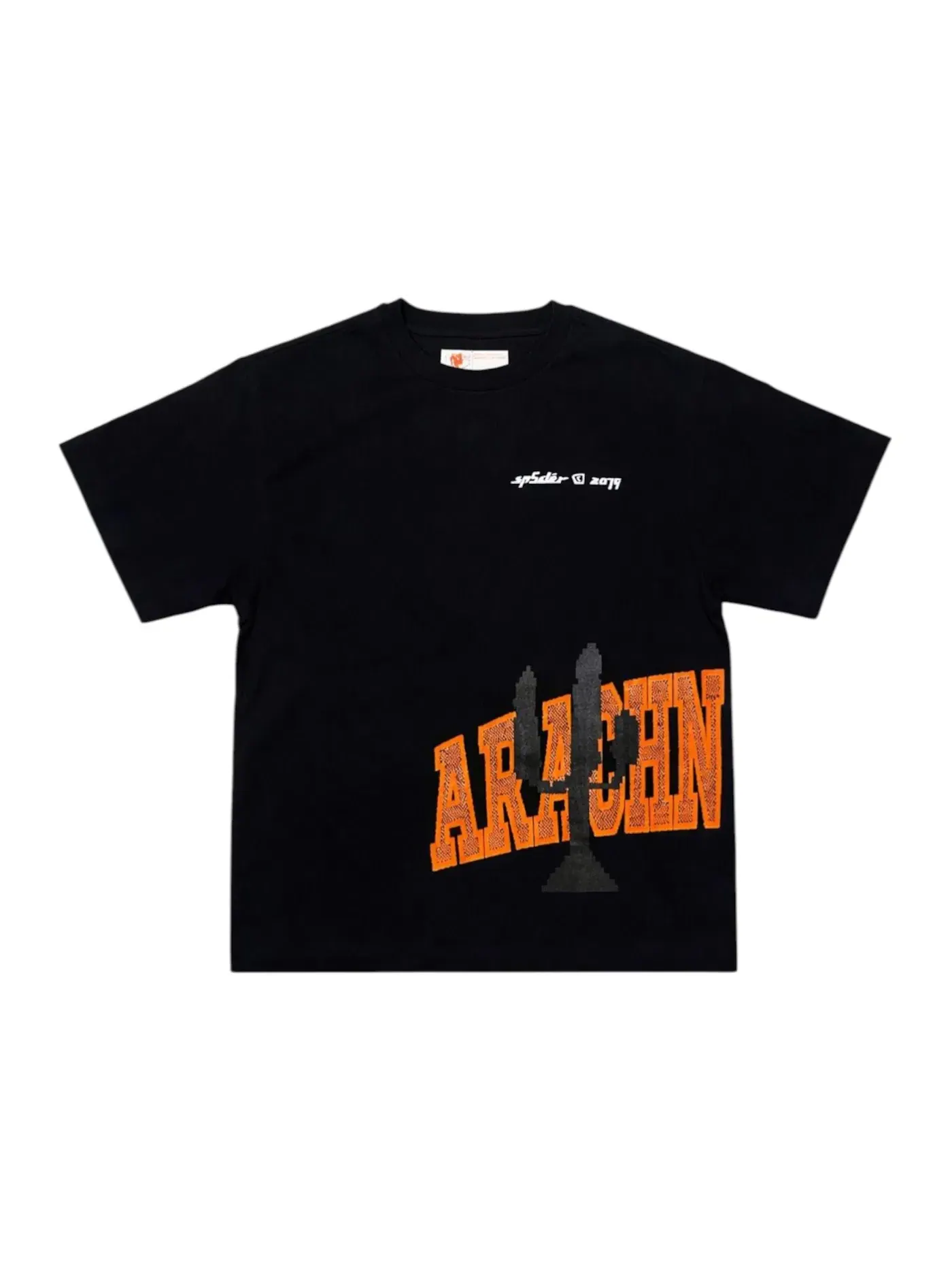 Мужская футболка Sp5der x VAA Virgil Abloh — изображение 2 из 2, черный