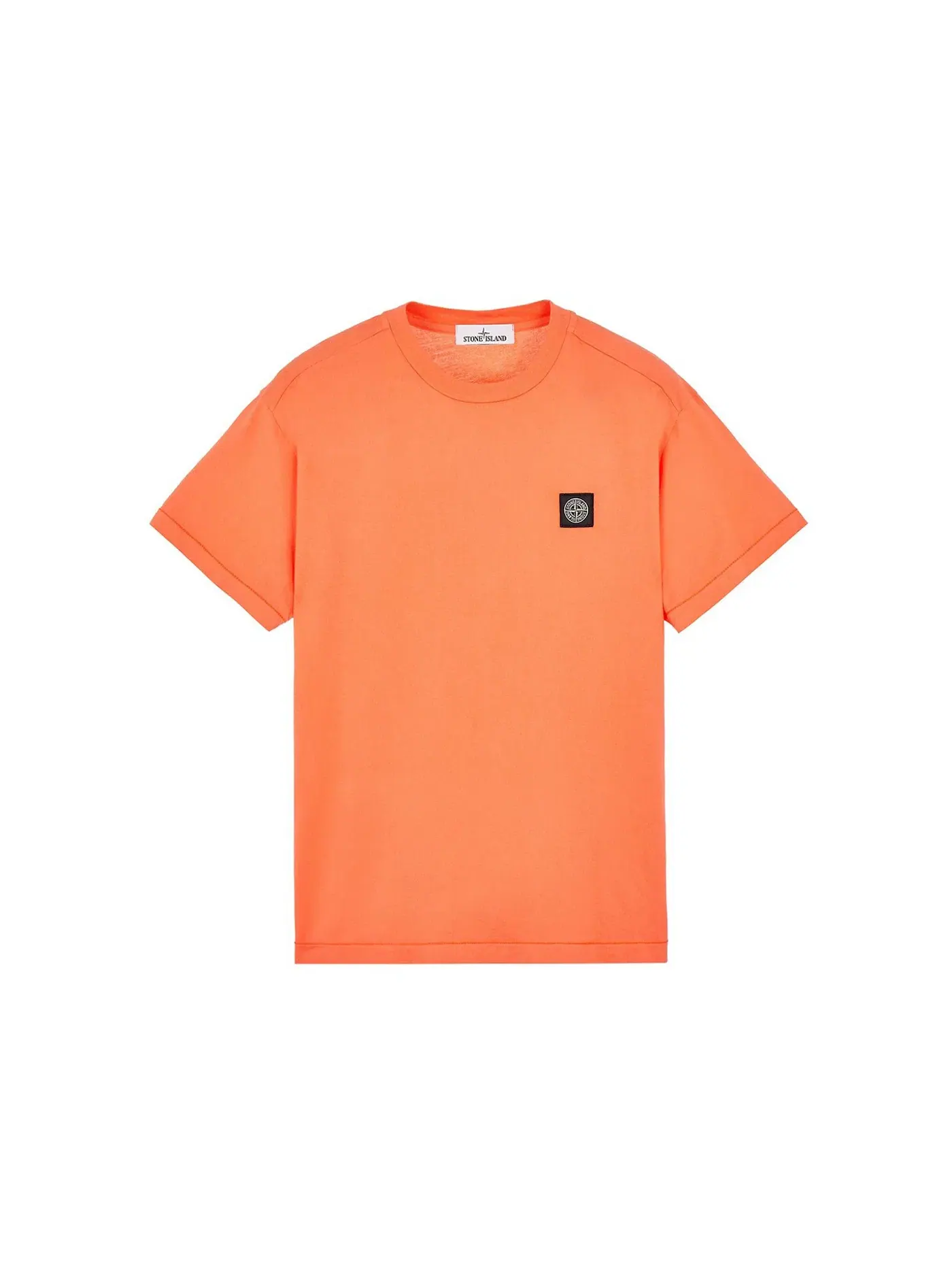 Мужская футболка с длинным рукавом Stone Island — изображение 1 из 3, оранжевый