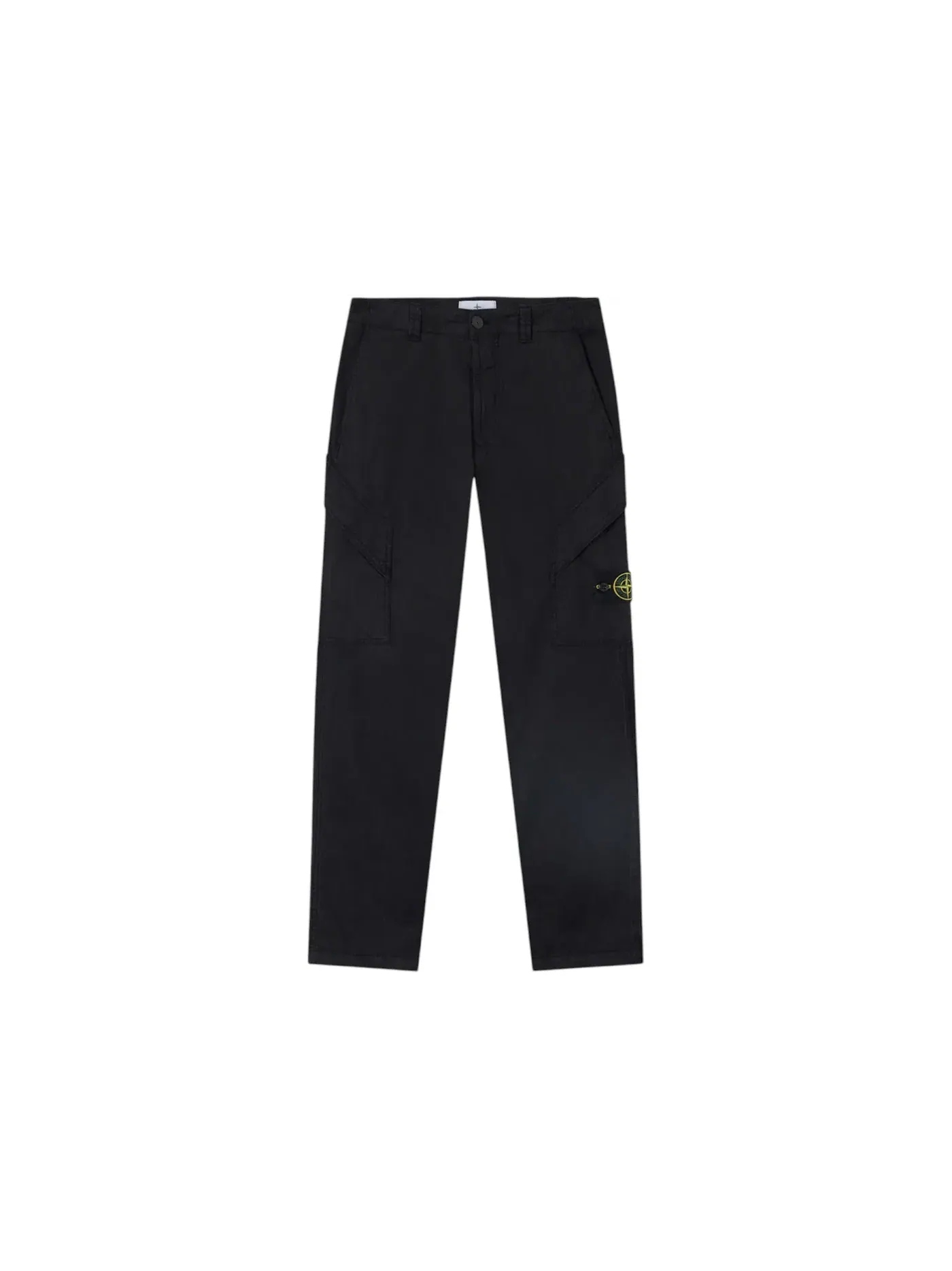 Мужские брюки из хлопкового твила Stone Island Pant — изображение 1 из 1, черный