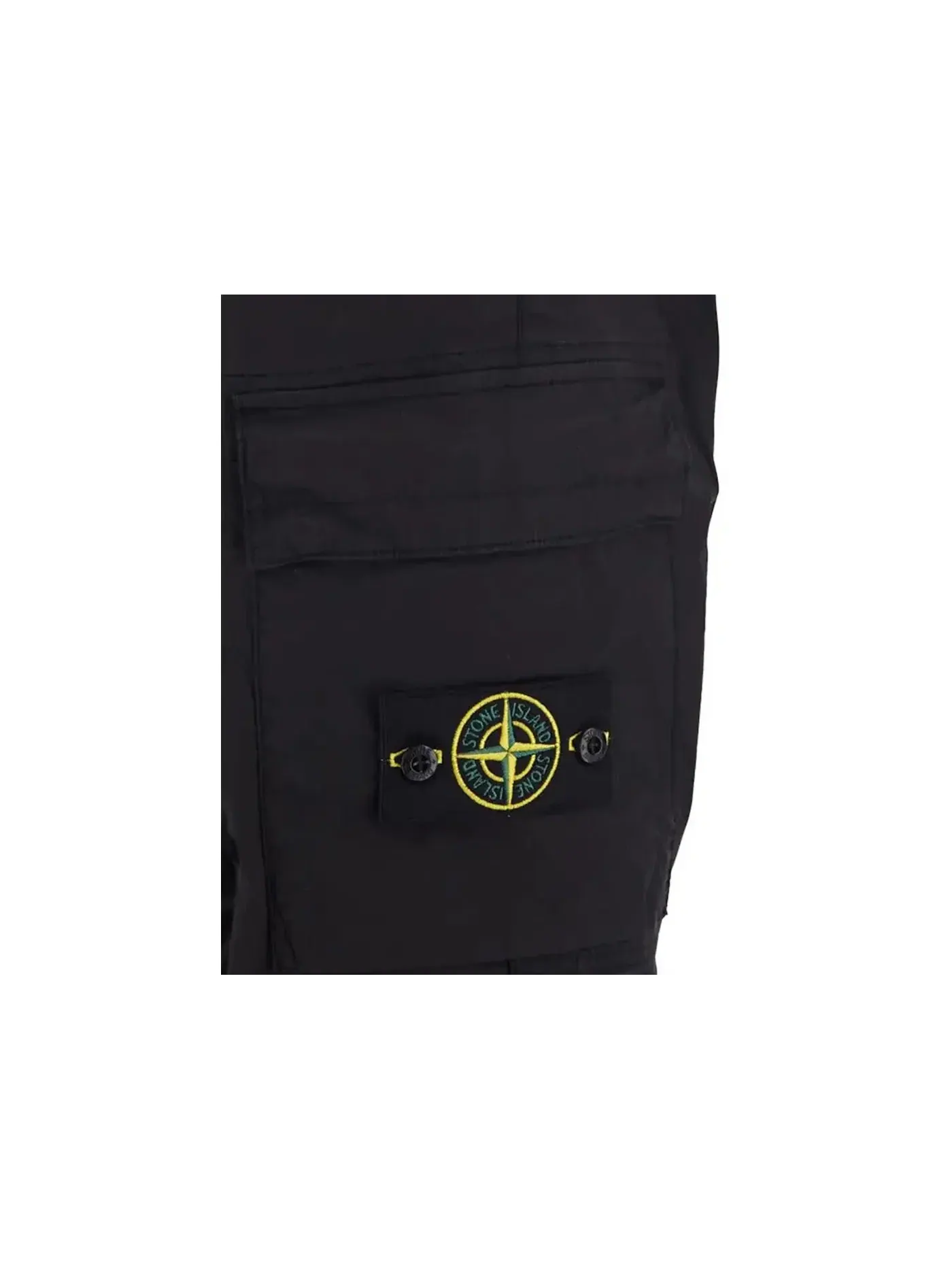 Мужские брюки карго из стрейч-хлопка Stone Island — изображение 3 из 3, черный