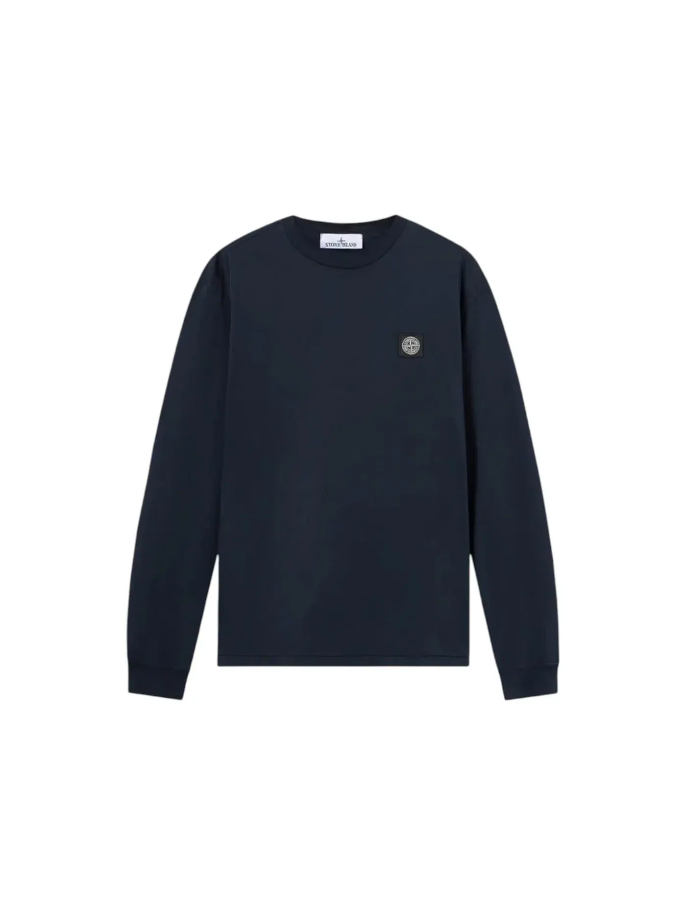 Мужская футболка с длинным рукавом Stone Island — изображение 1 из 1, темно-синий