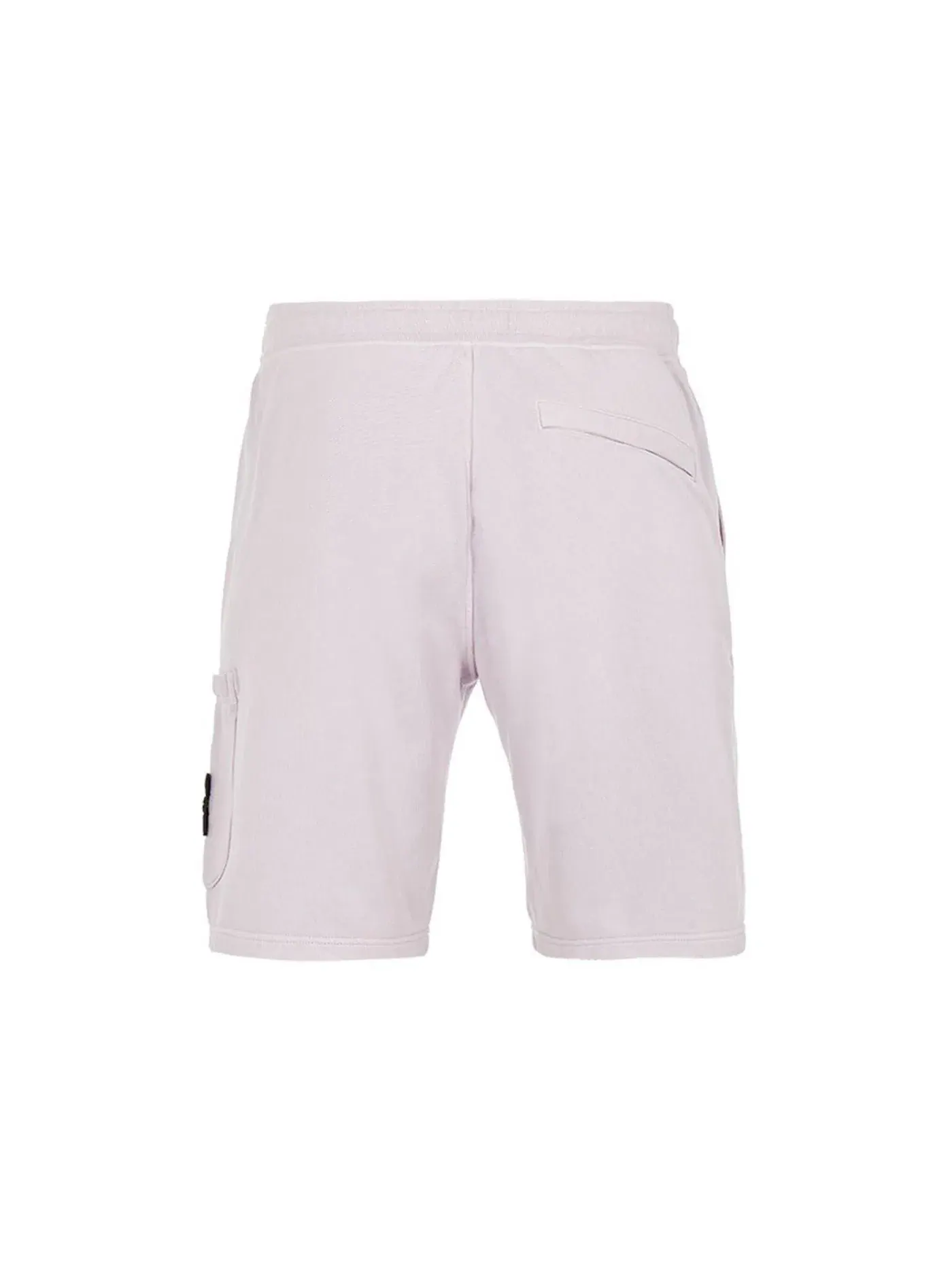 Мужские шорты из футера Stone Island Shorts — изображение 2 из 3, белый