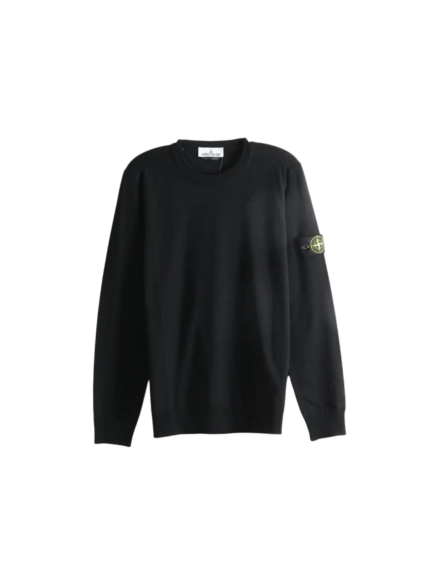 Мужской свитшот с круглым вырезом Sweatshirt Stone Island — изображение 1 из 1, черный