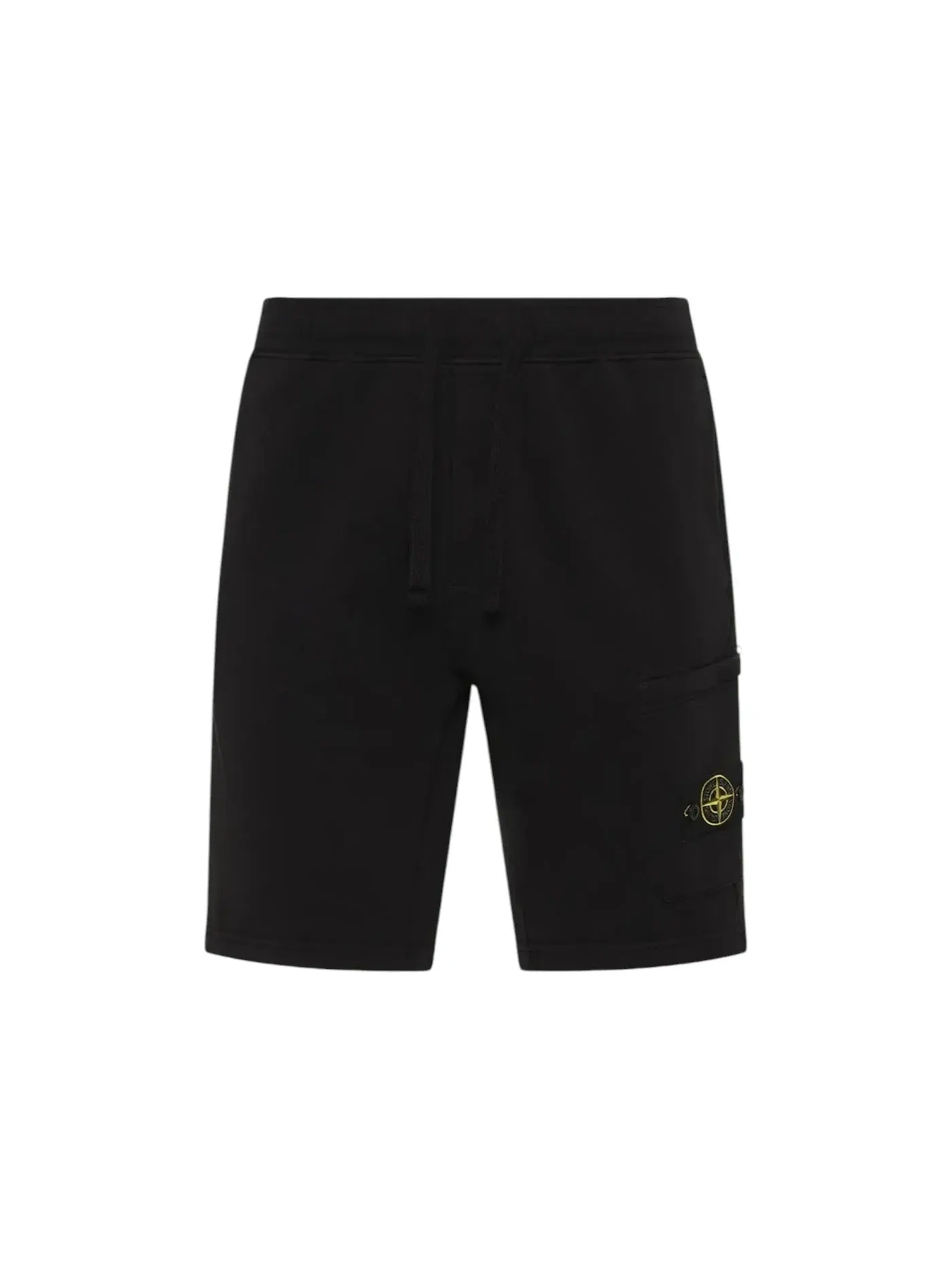 Мужские шорты с логотипом Stone Island Short — изображение 1 из 1, черный