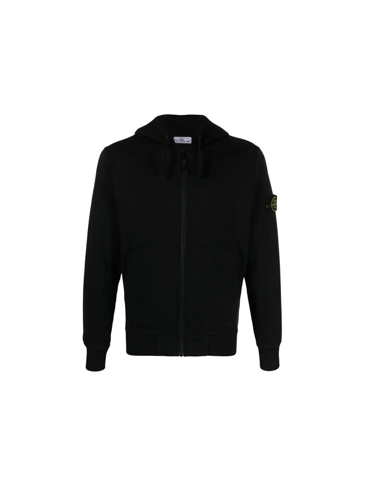 Мужской свитер с круглым вырезом Stone Island — изображение 1 из 1, черный