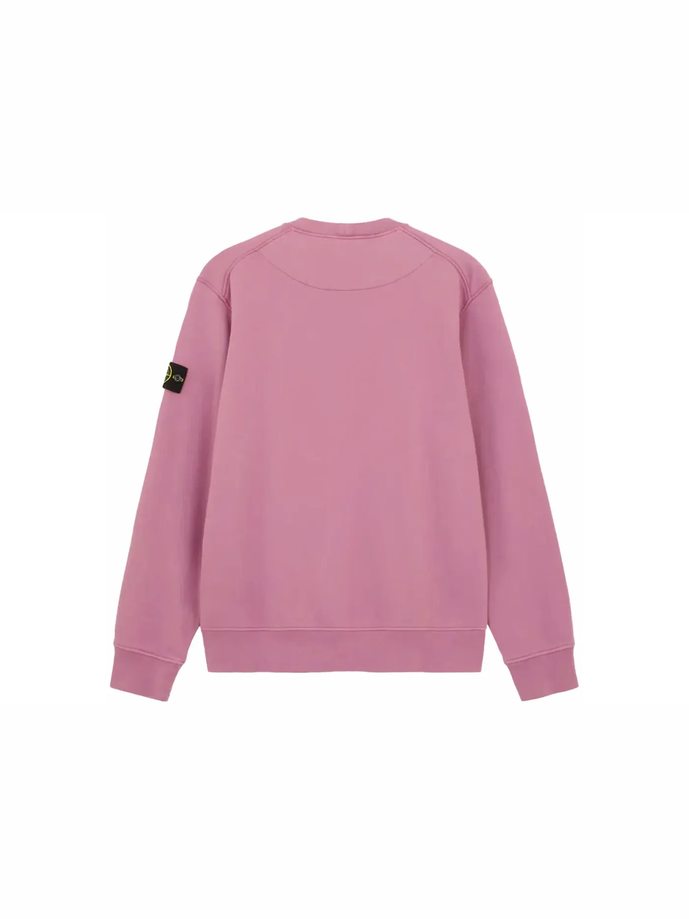 Мужской свитшот из органического хлопка Crewneck Stone Island — изображение 2 из 2, розовый