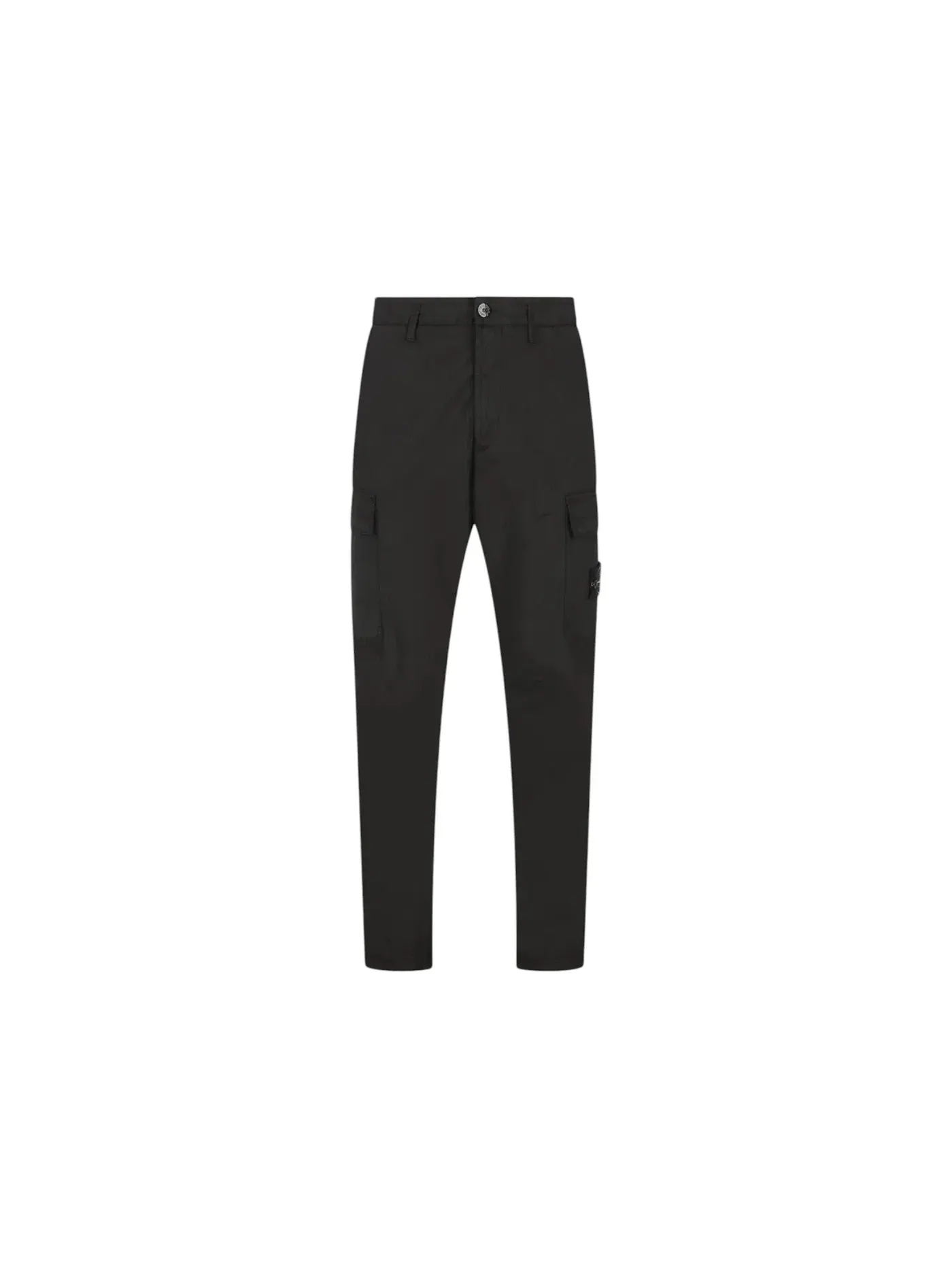 Мужские брюки с карманами для груза Stone Island Trousers — изображение 1 из 1, черный