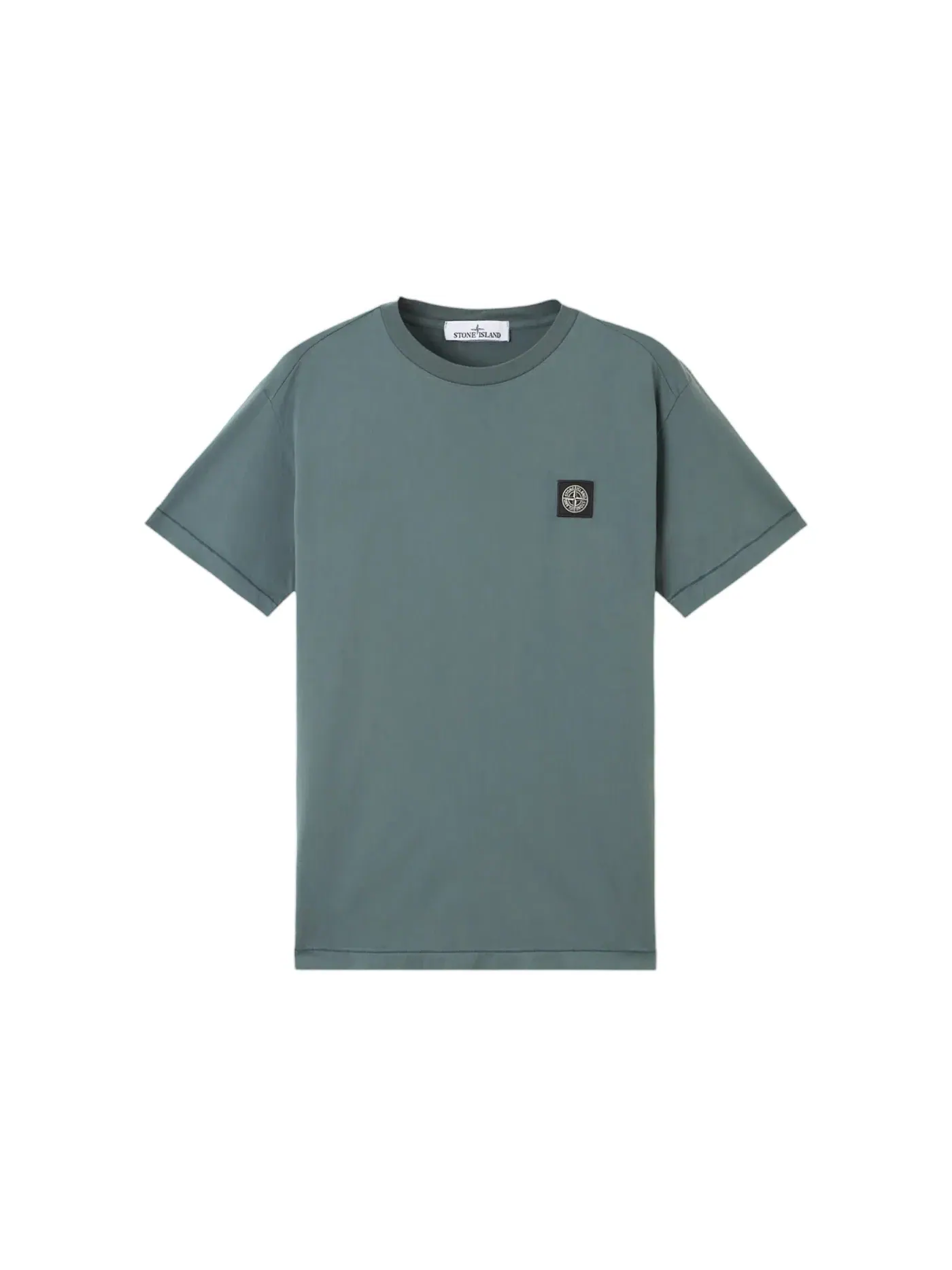 Мужская футболка с принтом Stone Island T-Shirt — изображение 1 из 1, зеленый