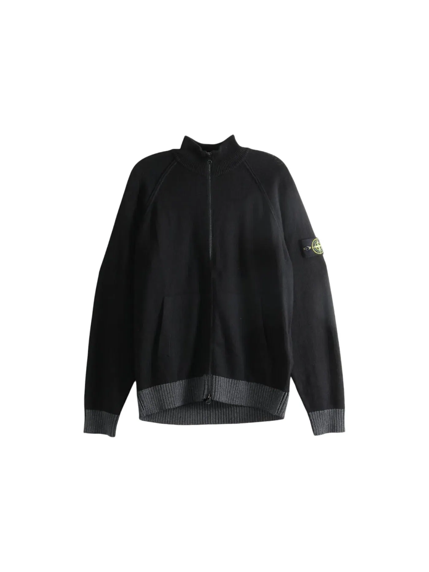 Мужской кардиган с длинным рукавом Stone Island — изображение 1 из 1, черный