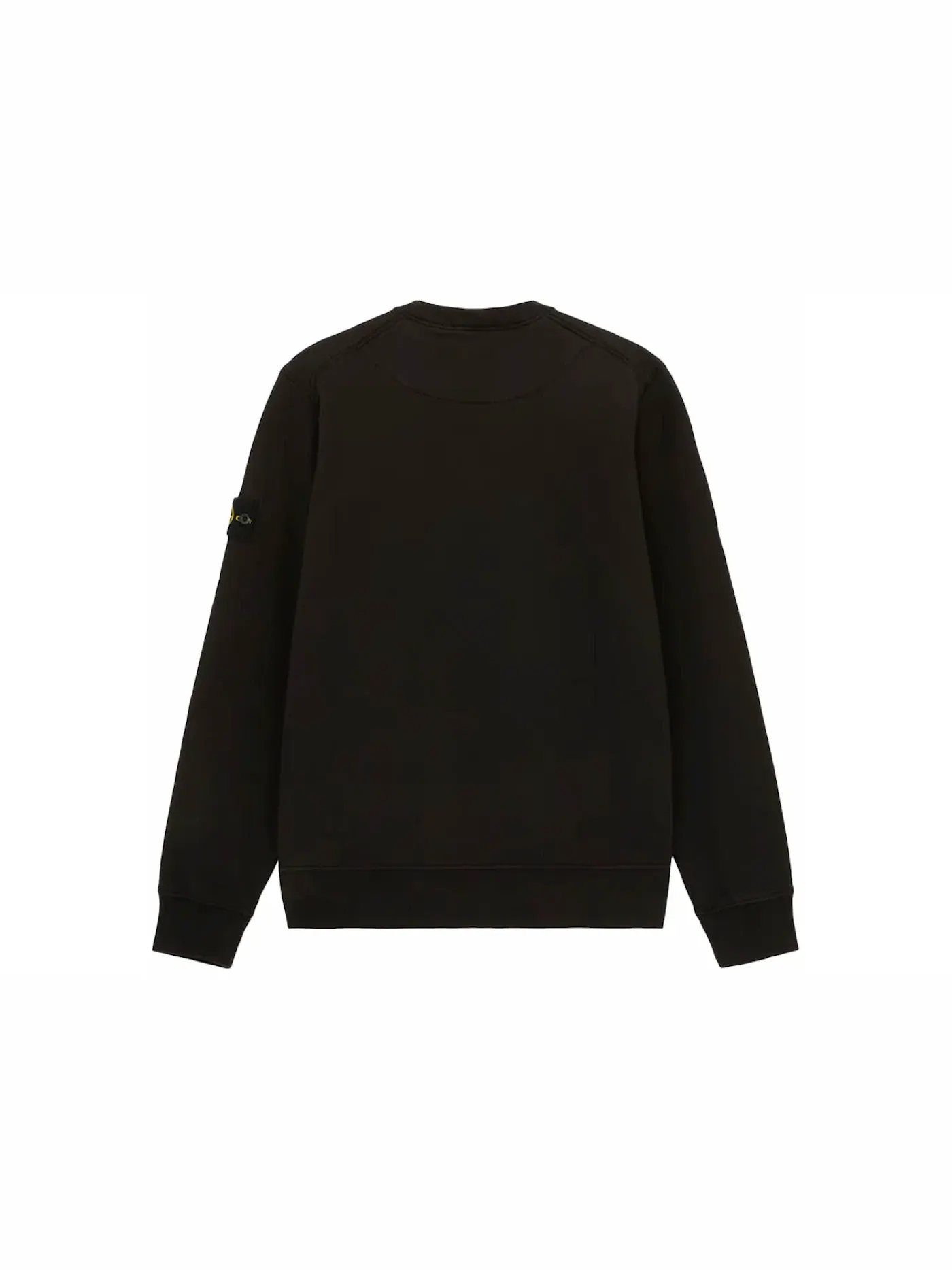 Мужская толстовка с круглым вырезом Crewneck Stone Island — изображение 2 из 2, черный