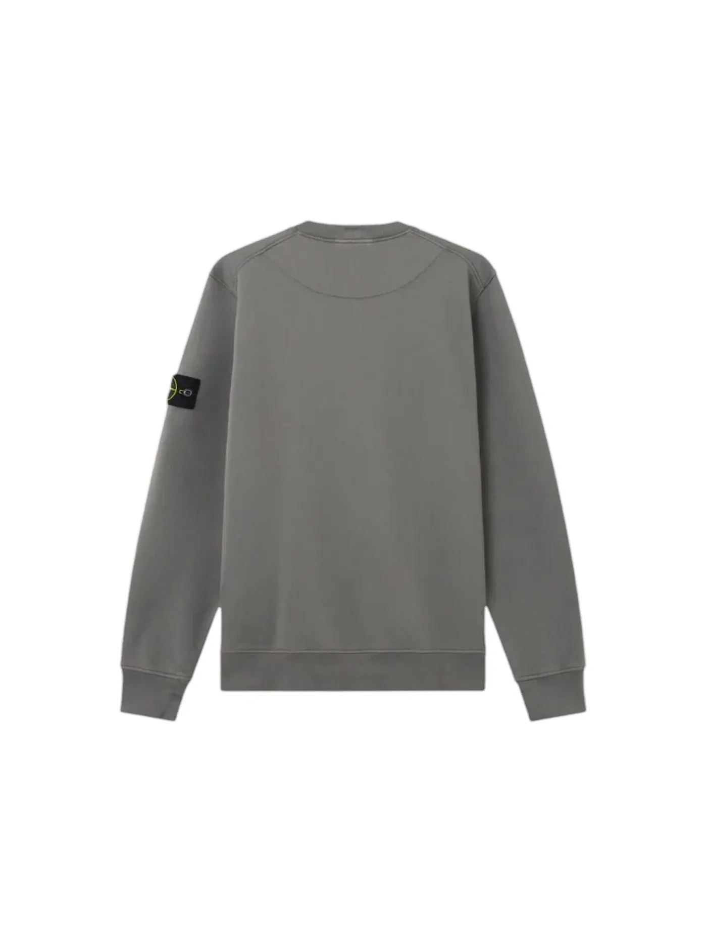 Мужской свитшот с круглым вырезом Stone Island — изображение 2 из 2, цементный