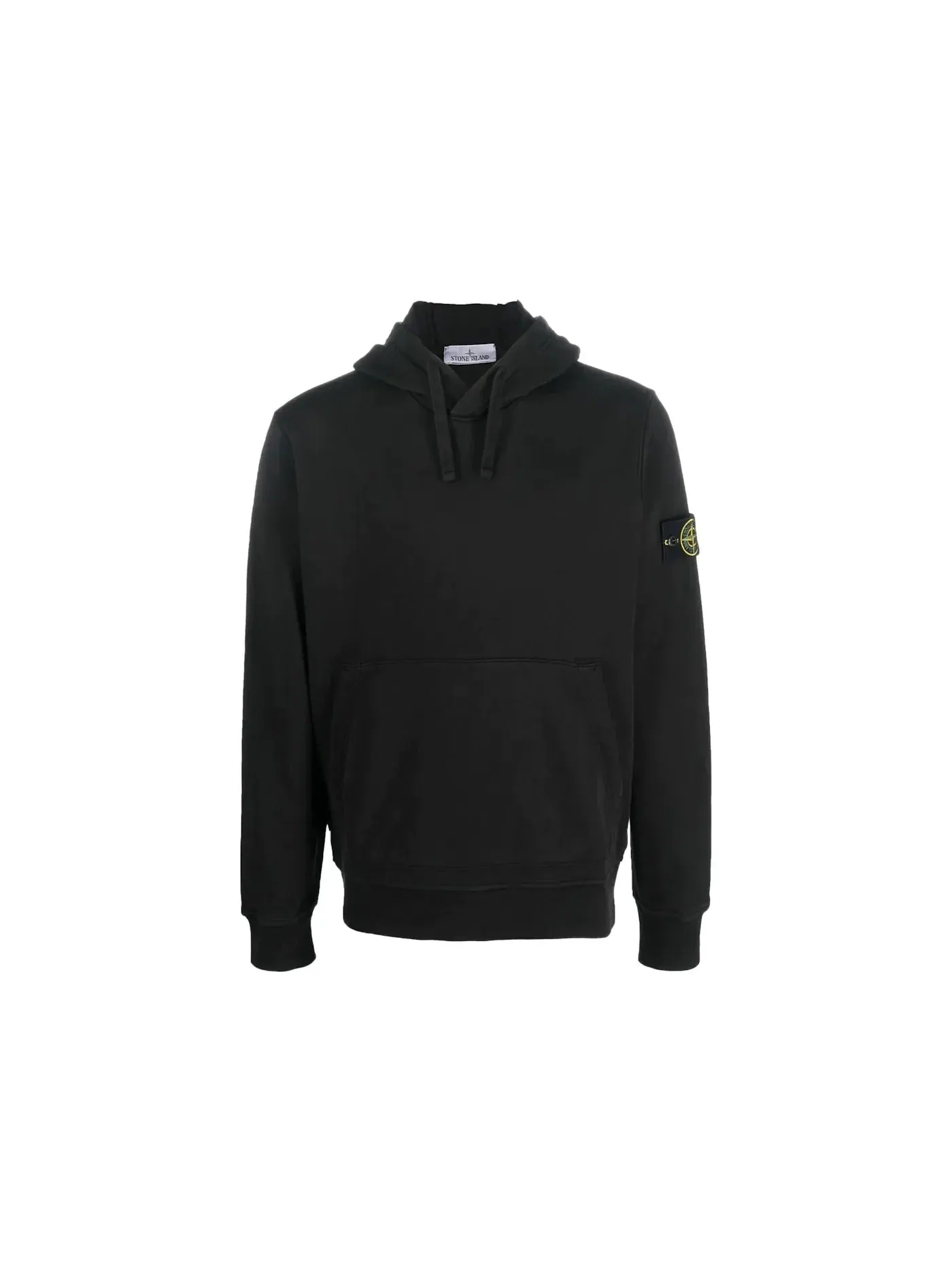 Мужская худи на молнии Stone Island — изображение 1 из 1, черный