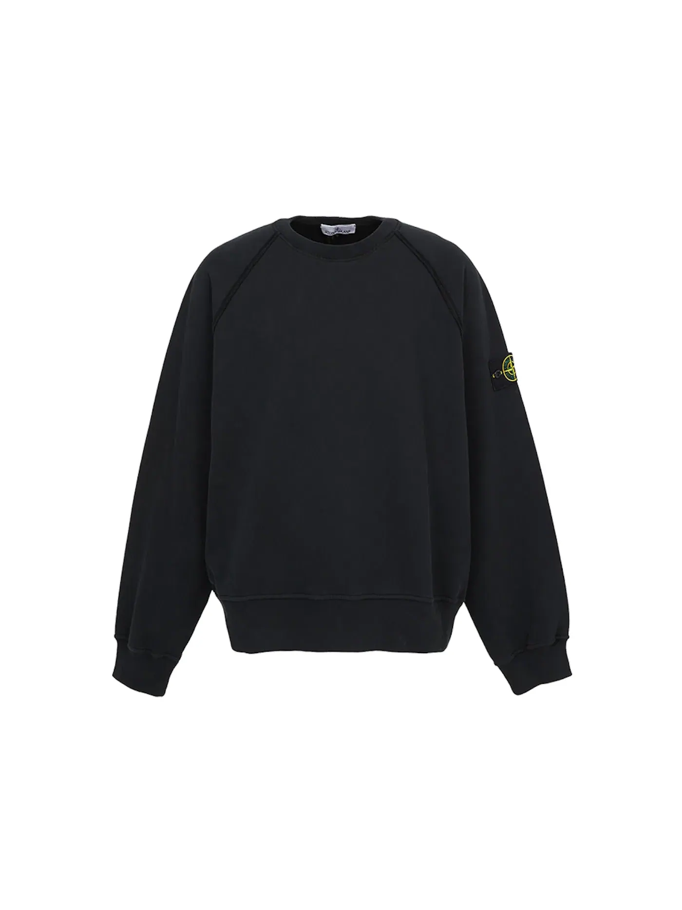 Мужской свитшот из флиса Sweatshirt Stone Island — изображение 1 из 1, черный