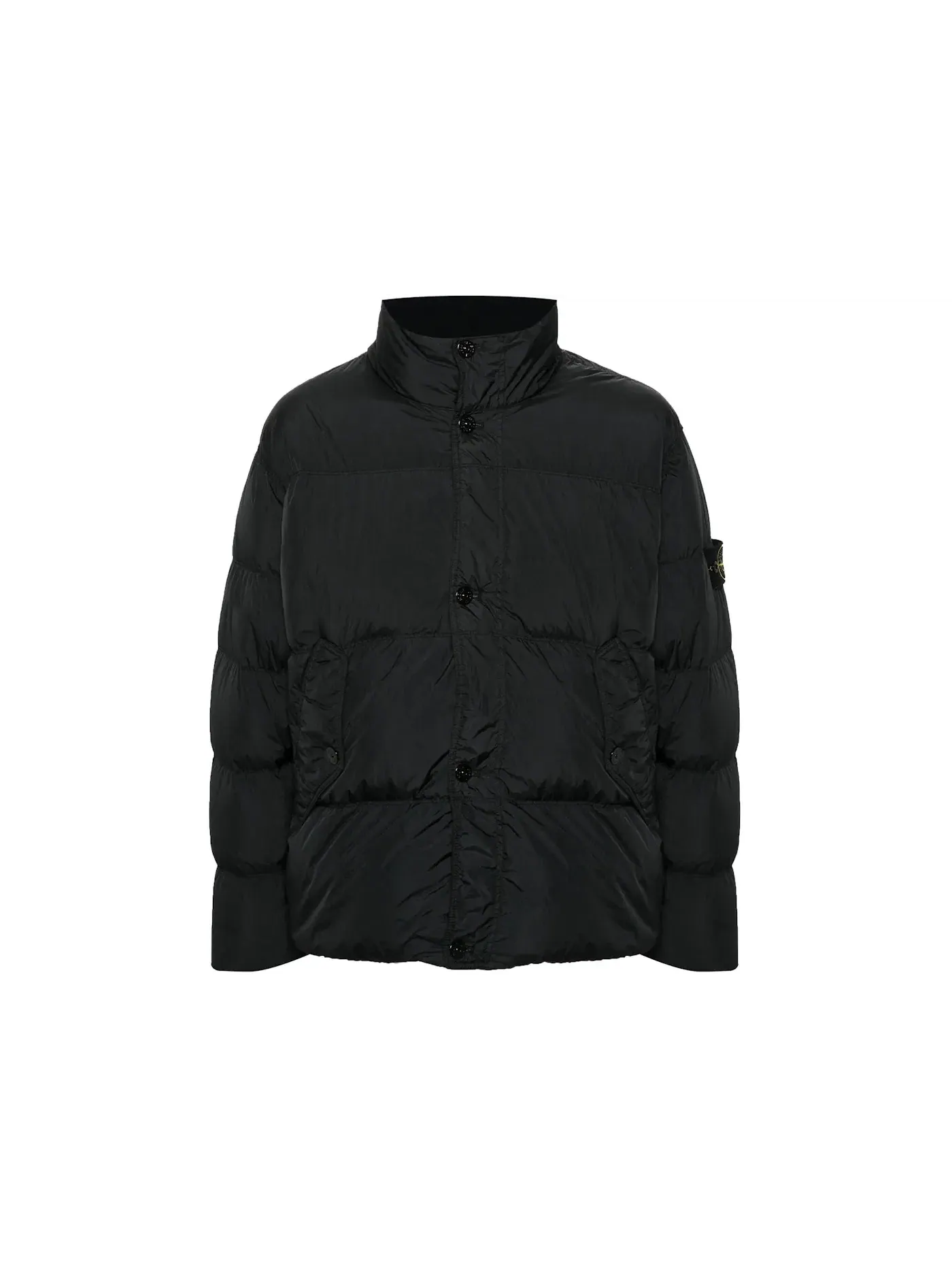 Мужская куртка из пуха Stone Island — изображение 1 из 1, черный