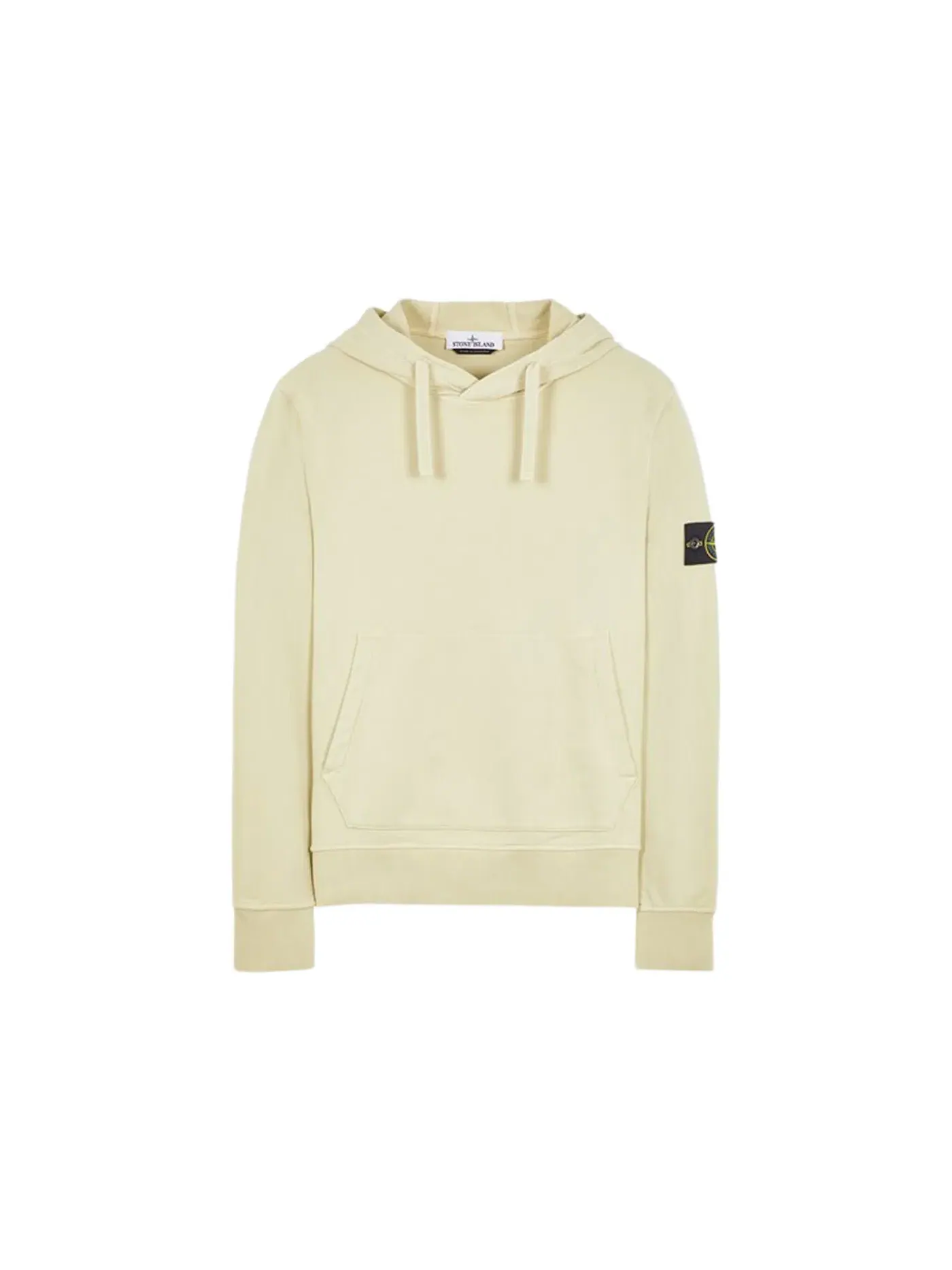 Мужская худи с капюшоном Stone Island — изображение 1 из 1, натуральный бежевый