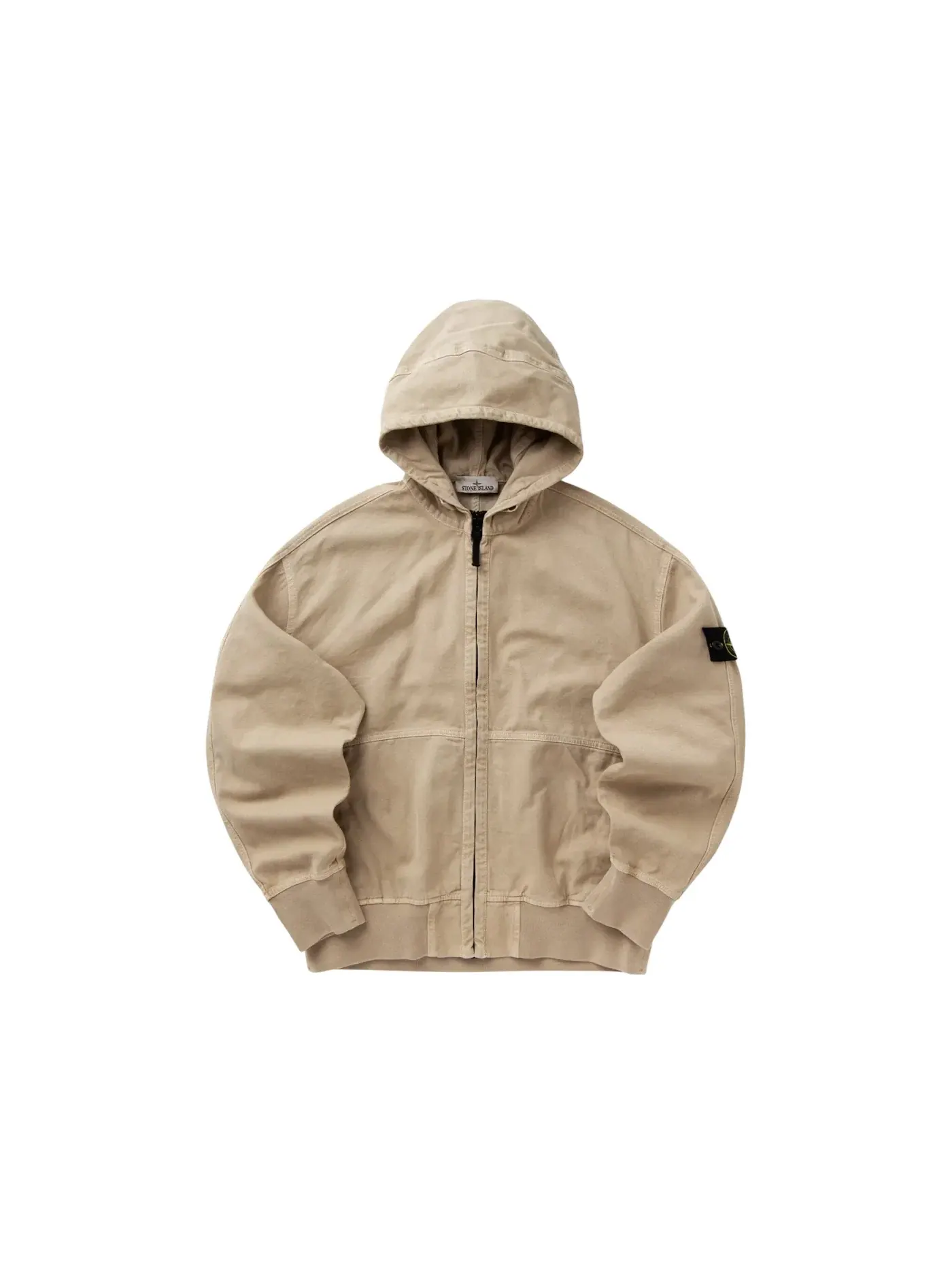 Мужской свитшот-худи с длинным рукавом Sweater Stone Island — изображение 1 из 1, песочный