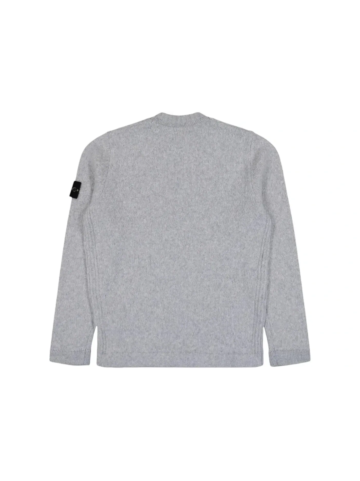 Мужской свитшот с воротником Crewneck Stone Island — изображение 2 из 2, серый