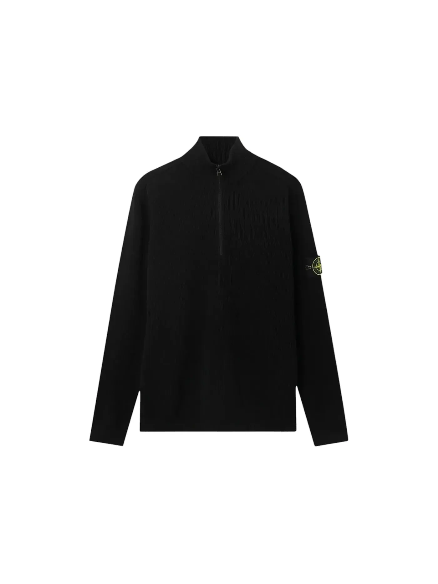 Мужская футболка-поло с длинным рукавом Stone Island — изображение 1 из 1, черный