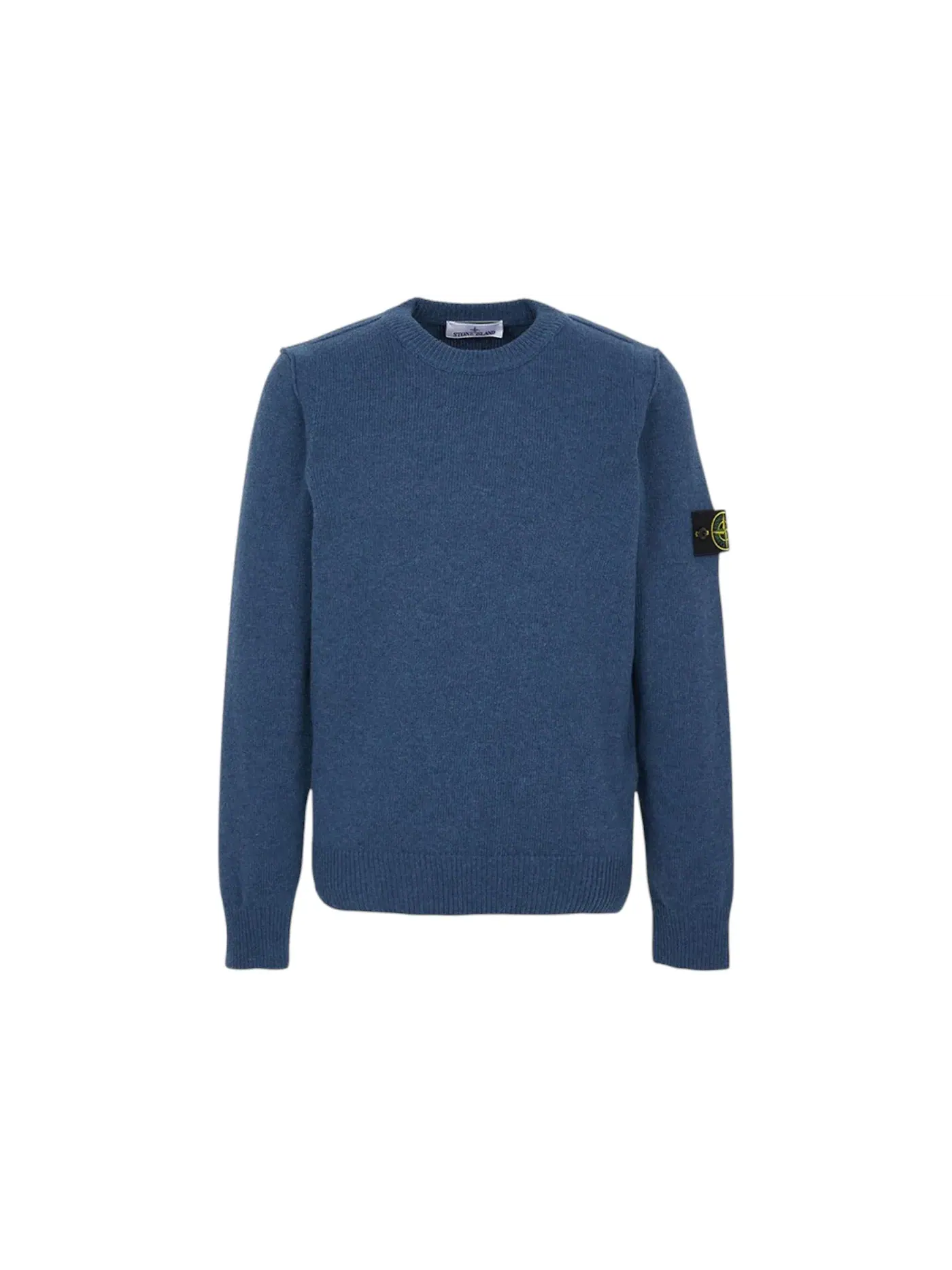 Мужской свитер с логотипом Stone Island — изображение 1 из 1, синий
