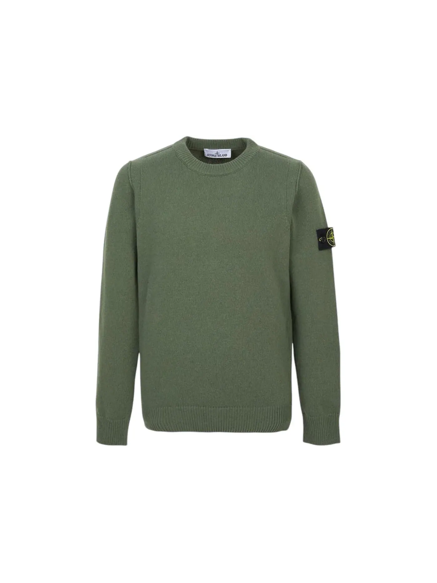 Мужской свитер с логотипом Stone Island — изображение 1 из 1, хаки