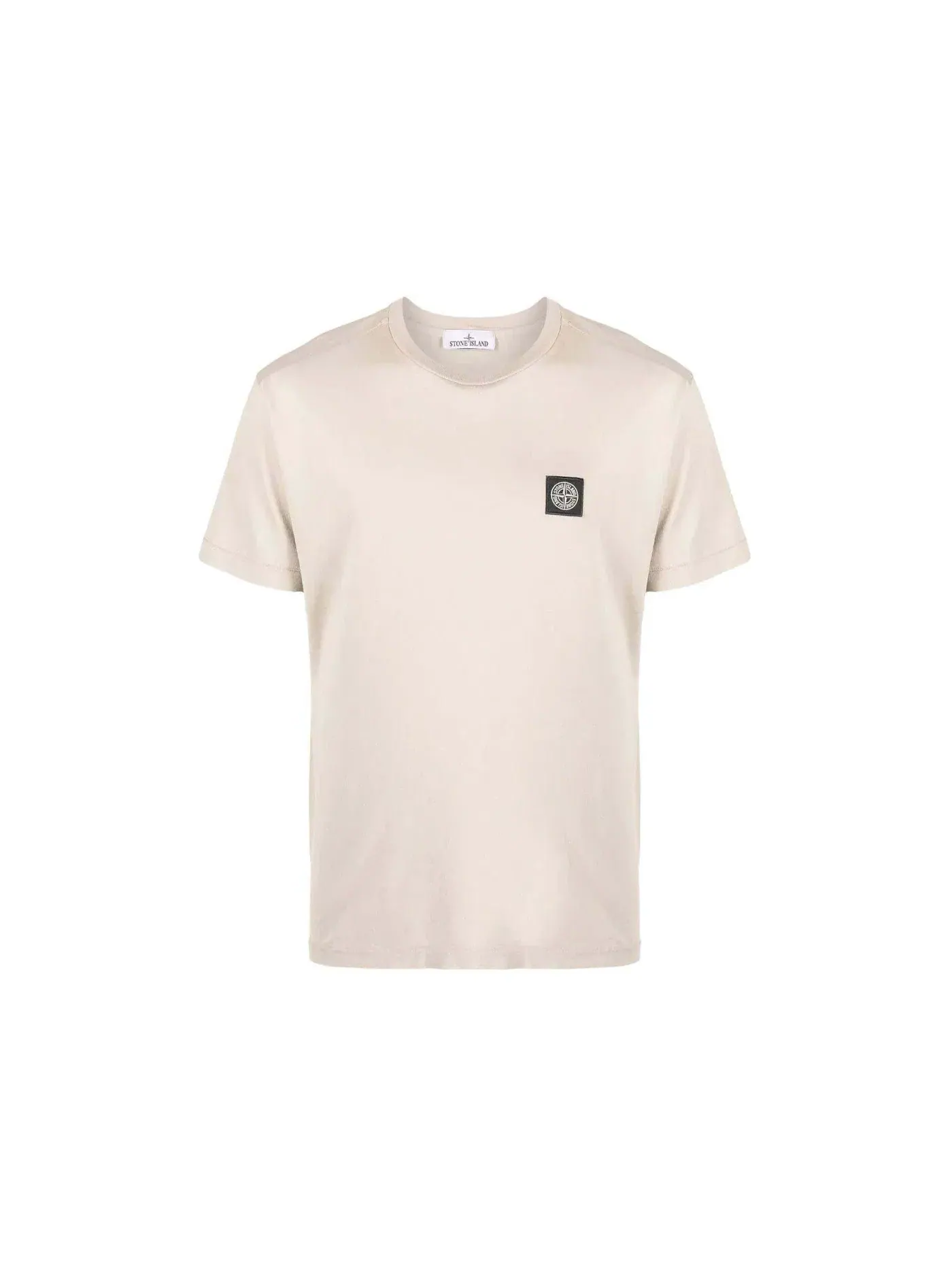 Мужская футболка с длинным рукавом Stone Island — изображение 1 из 2, бежевый