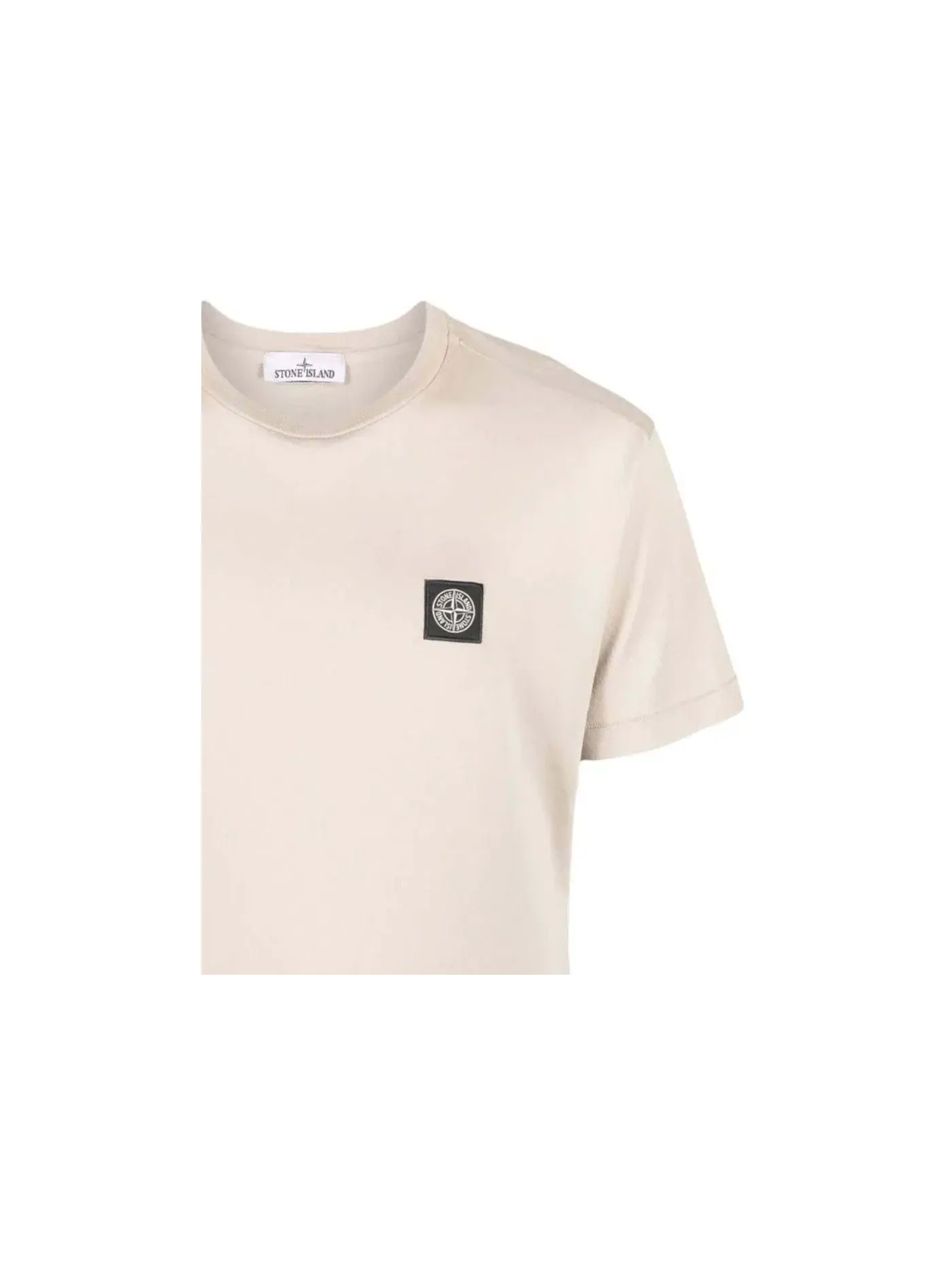 Мужская футболка с длинным рукавом Stone Island — изображение 2 из 2, бежевый