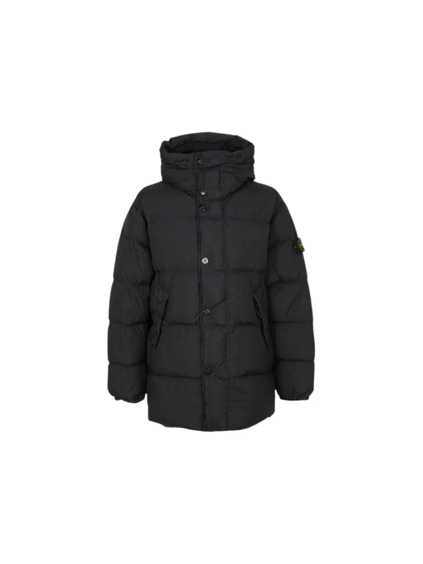 Мужская куртка с молнией Stone Island — изображение 1 из 1, черный