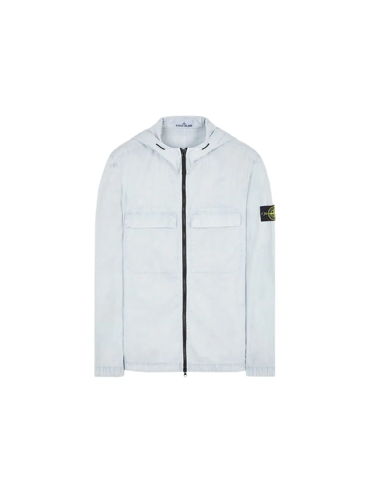 Мужская рубашка с длинным рукавом Overshirt Stone Island — изображение 1 из 2, синий