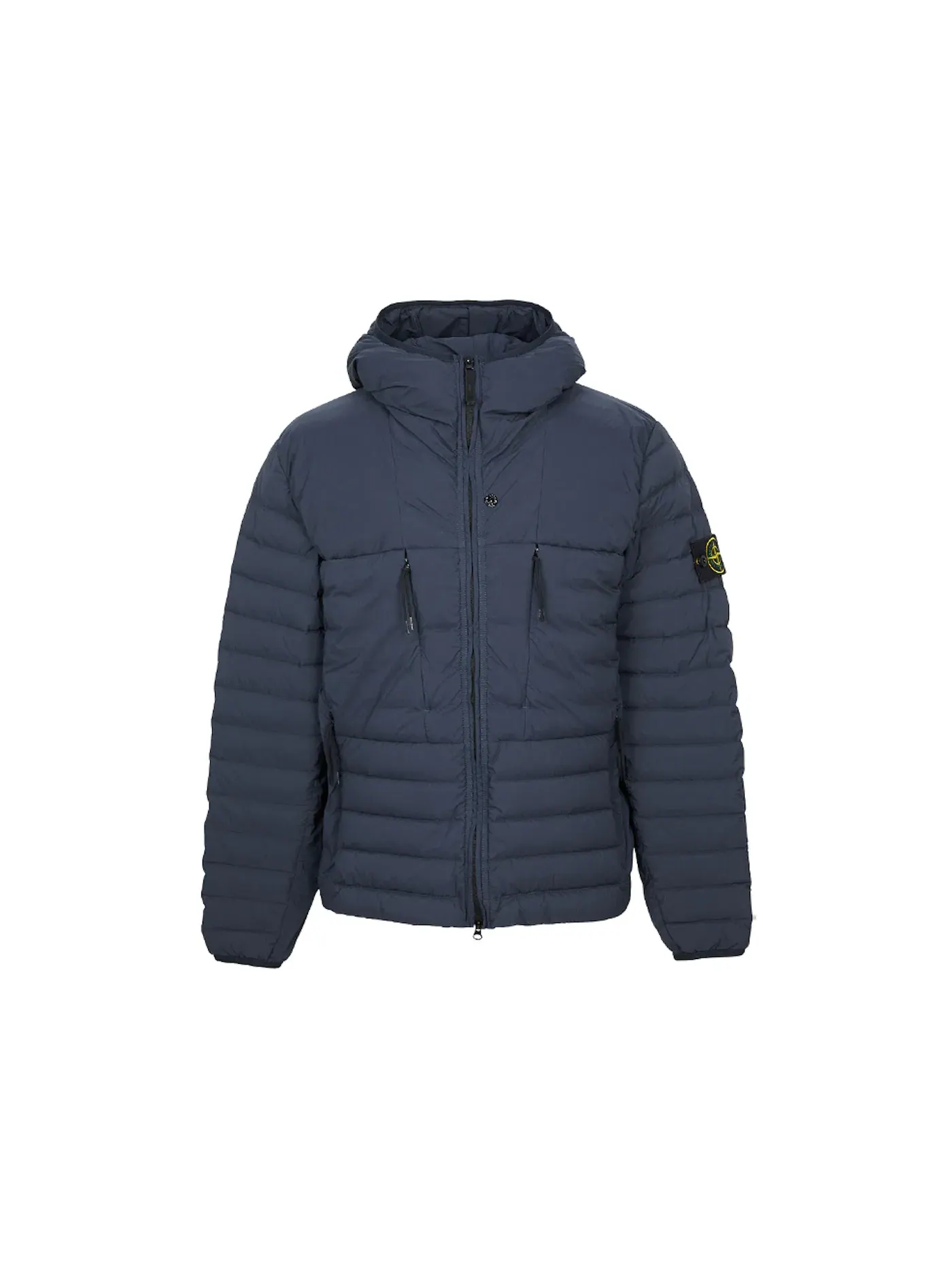 Мужской пуловер с набивкой Jumper Stone Island — изображение 1 из 1, темно-синий