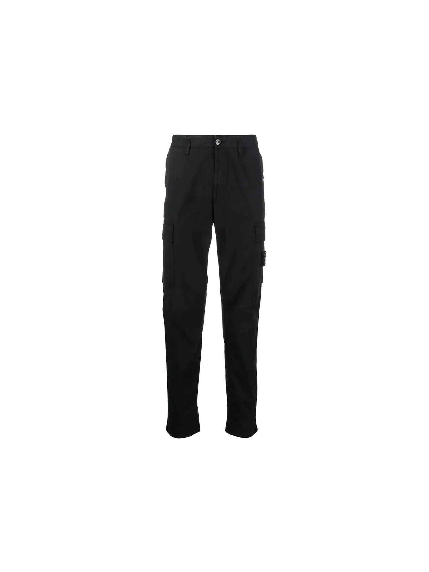 Мужские брюки Regular Tapered Pants Stone Island — изображение 1 из 2, черный