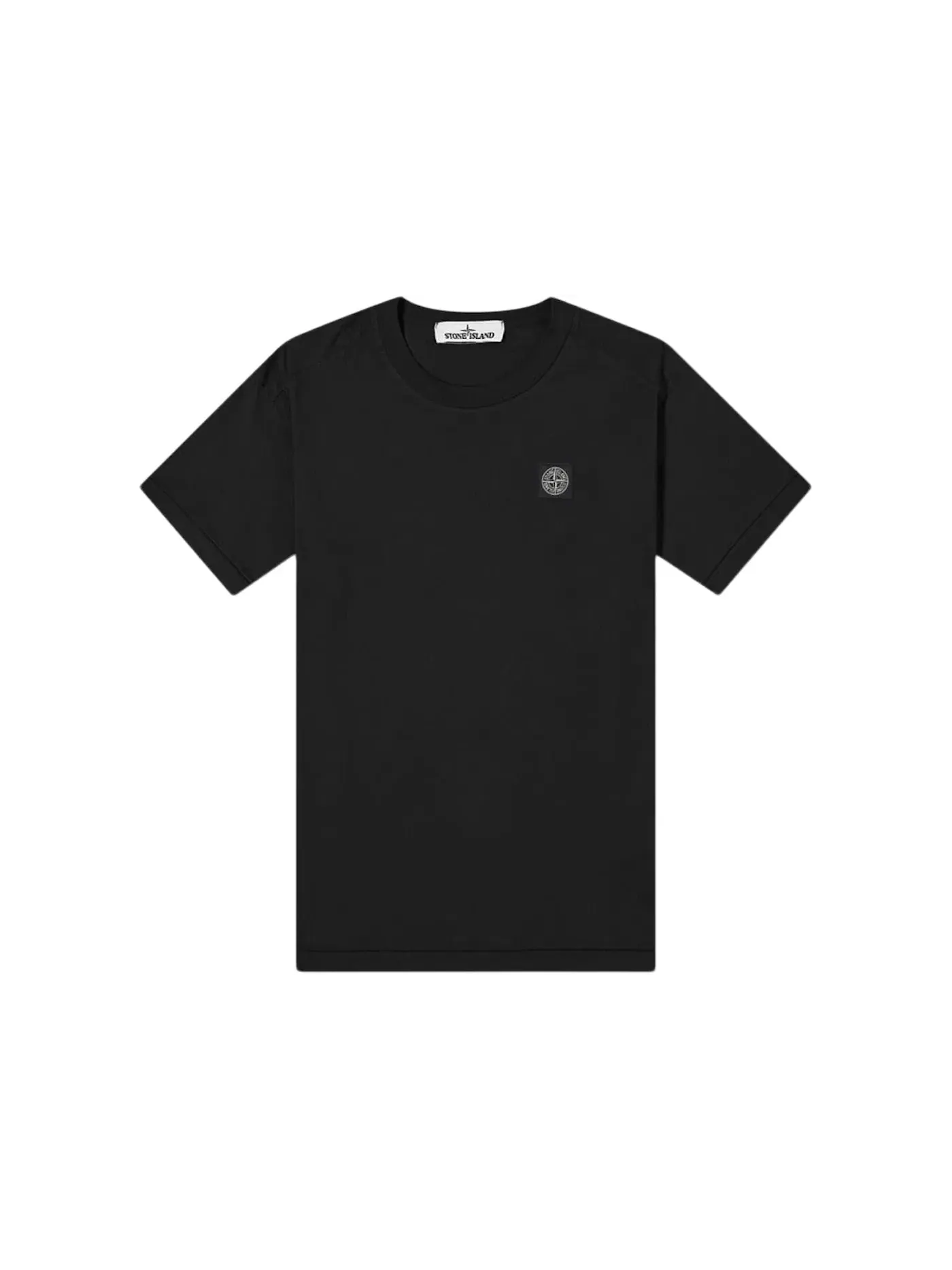Мужская футболка с патчем Stone Island Black — изображение 1 из 1