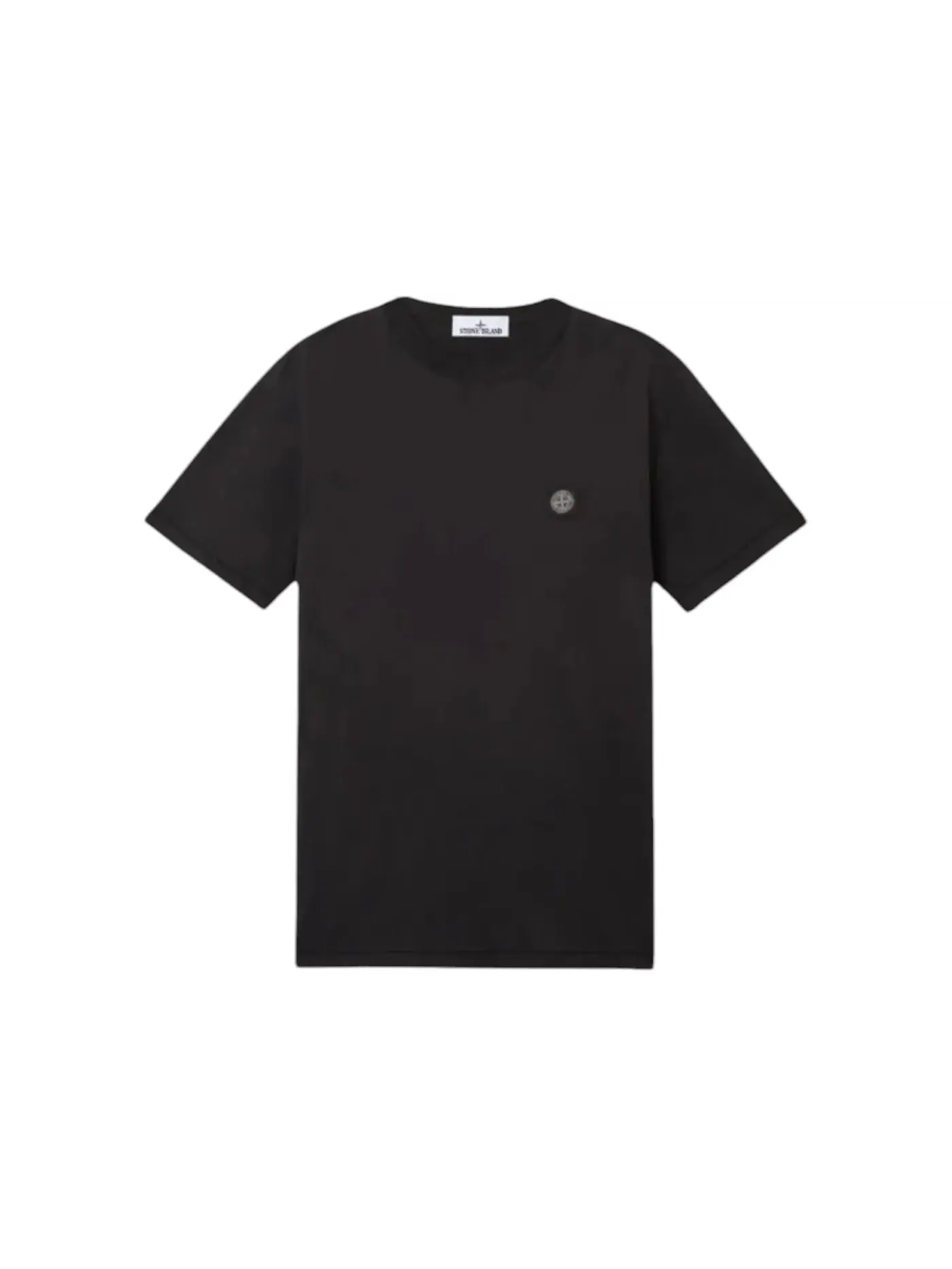 Мужская футболка с принтом Stone Island T-Shirt — изображение 1 из 2, черный