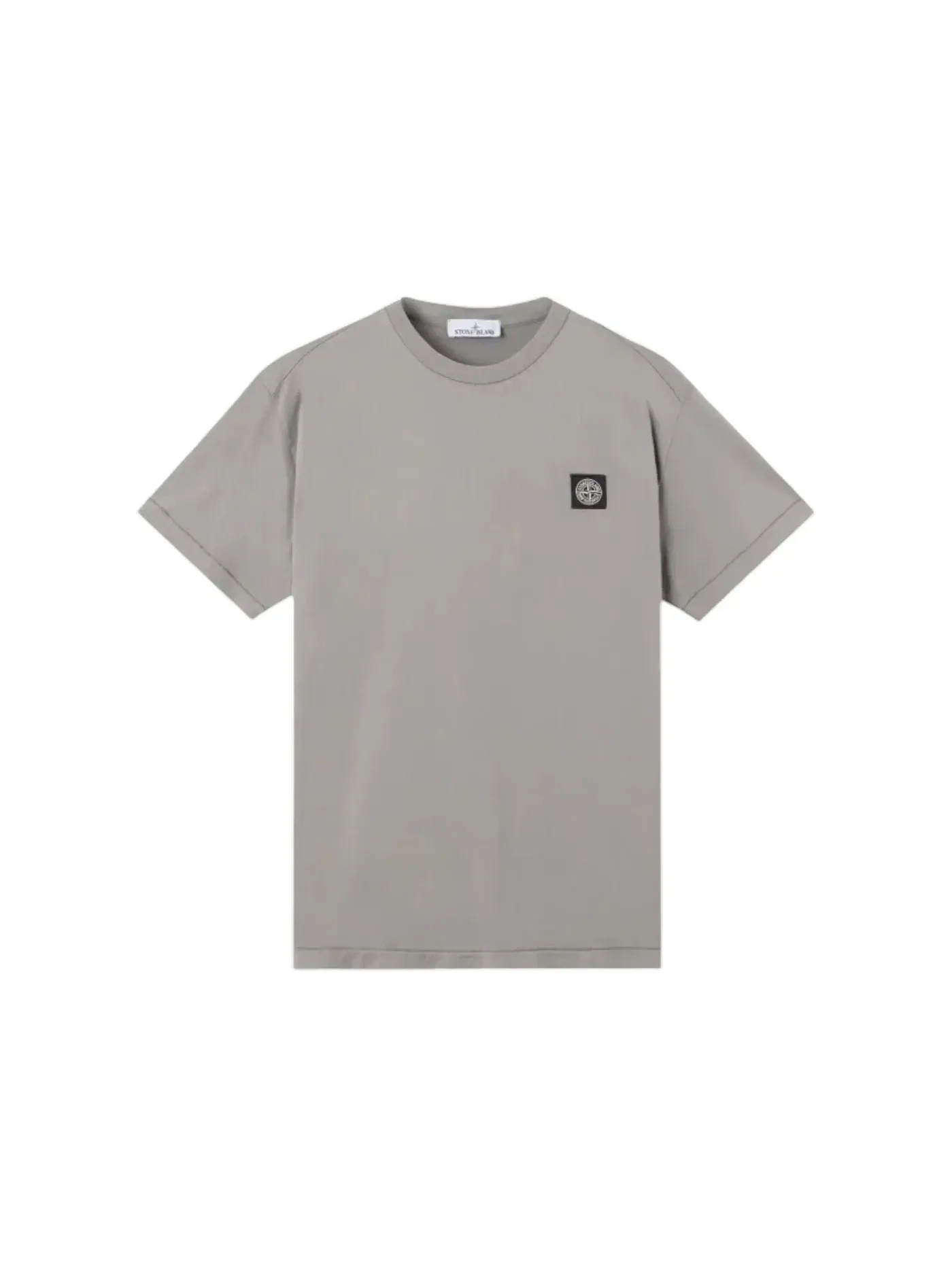 Мужская футболка с принтом Stone Island T-Shirt — изображение 1 из 2, цементный