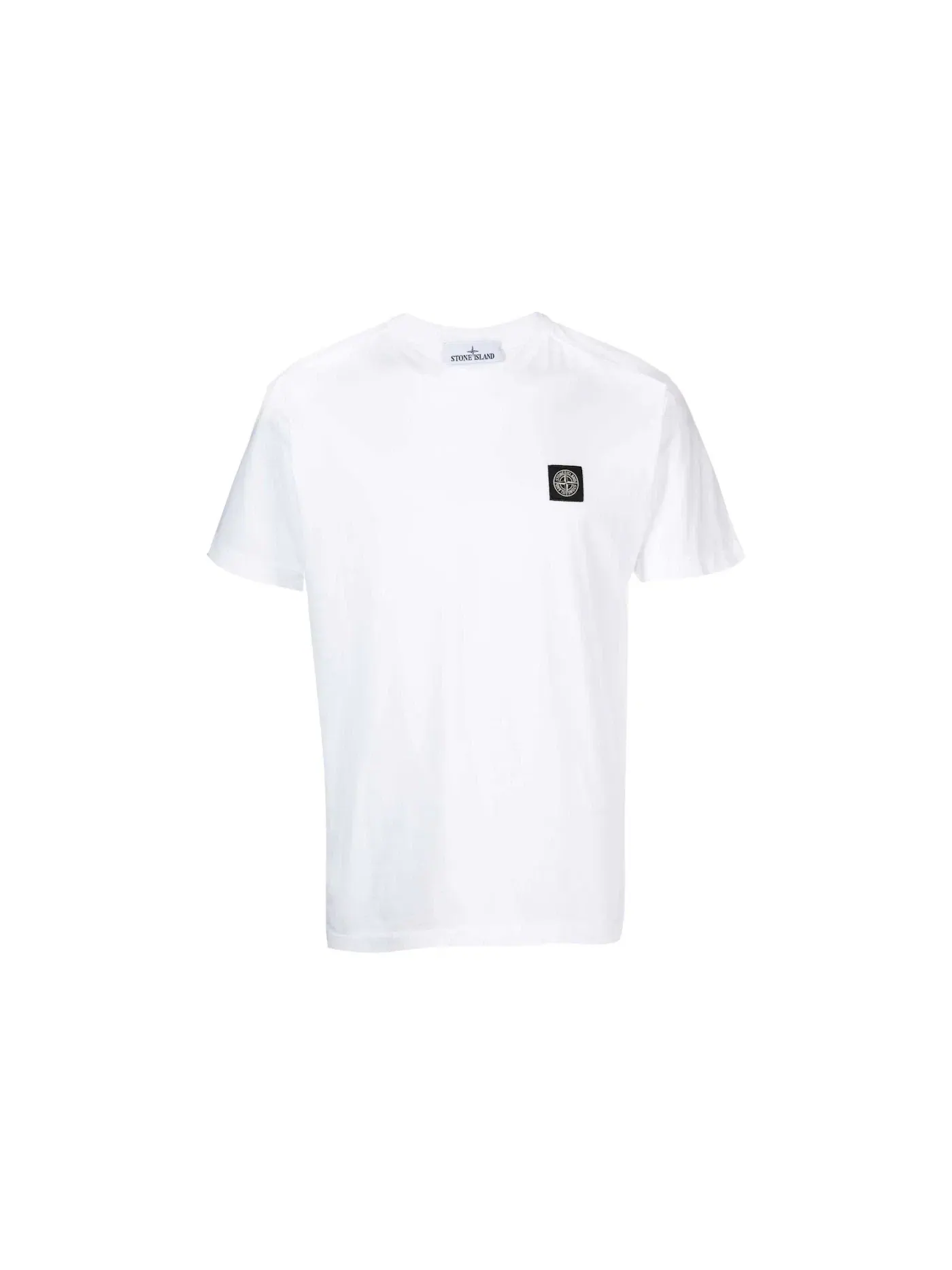 Мужская футболка с коротким рукавом Stone Island — изображение 1 из 1, белый