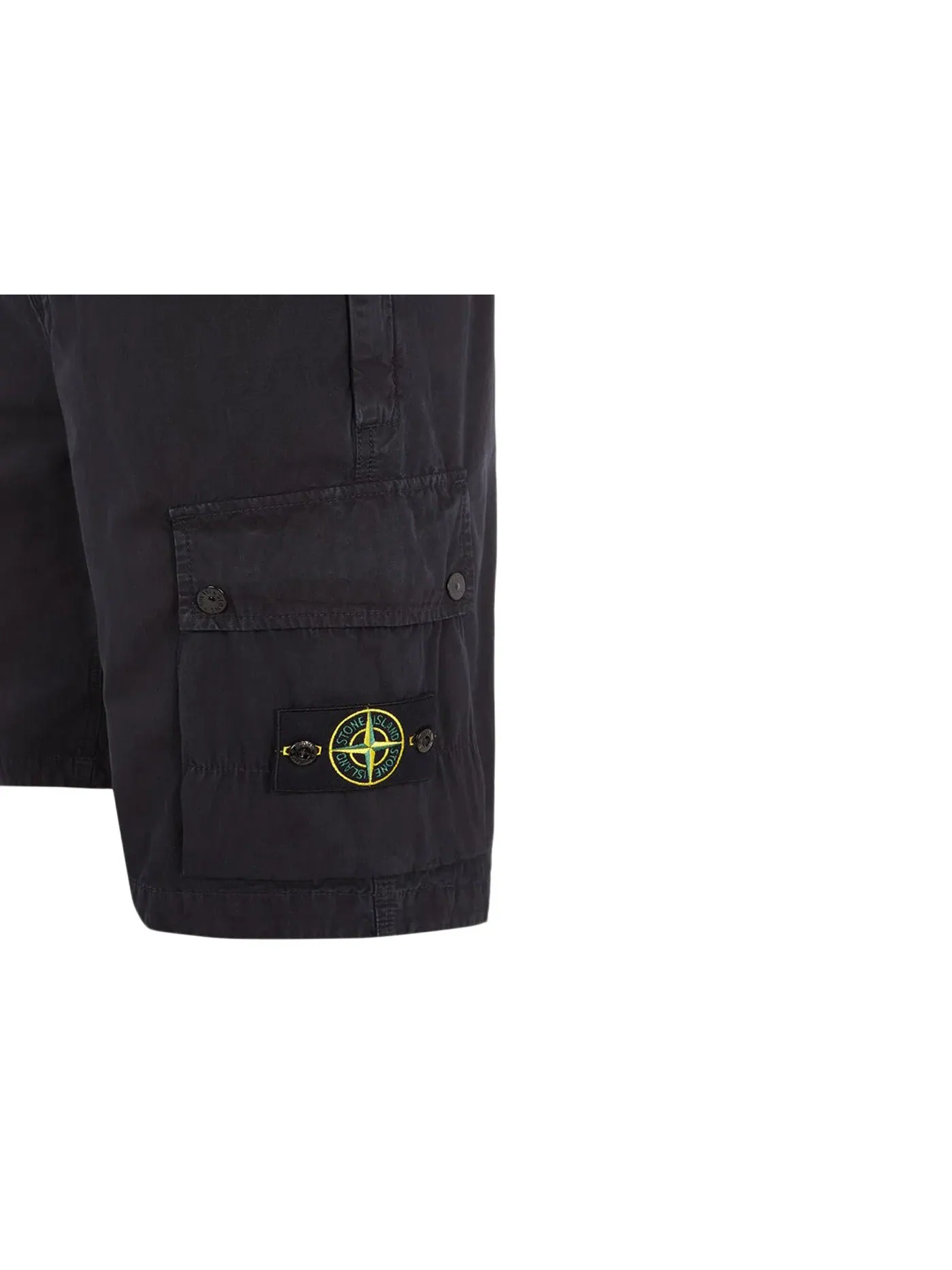 Мужские шорты-карго с длиной до колена Stone Island — изображение 2 из 2, темно-синий
