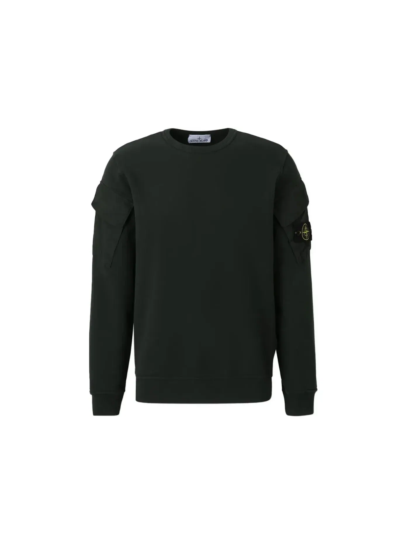 Мужской свитшот с принтом Stone Island — изображение 1 из 1, можжевельник