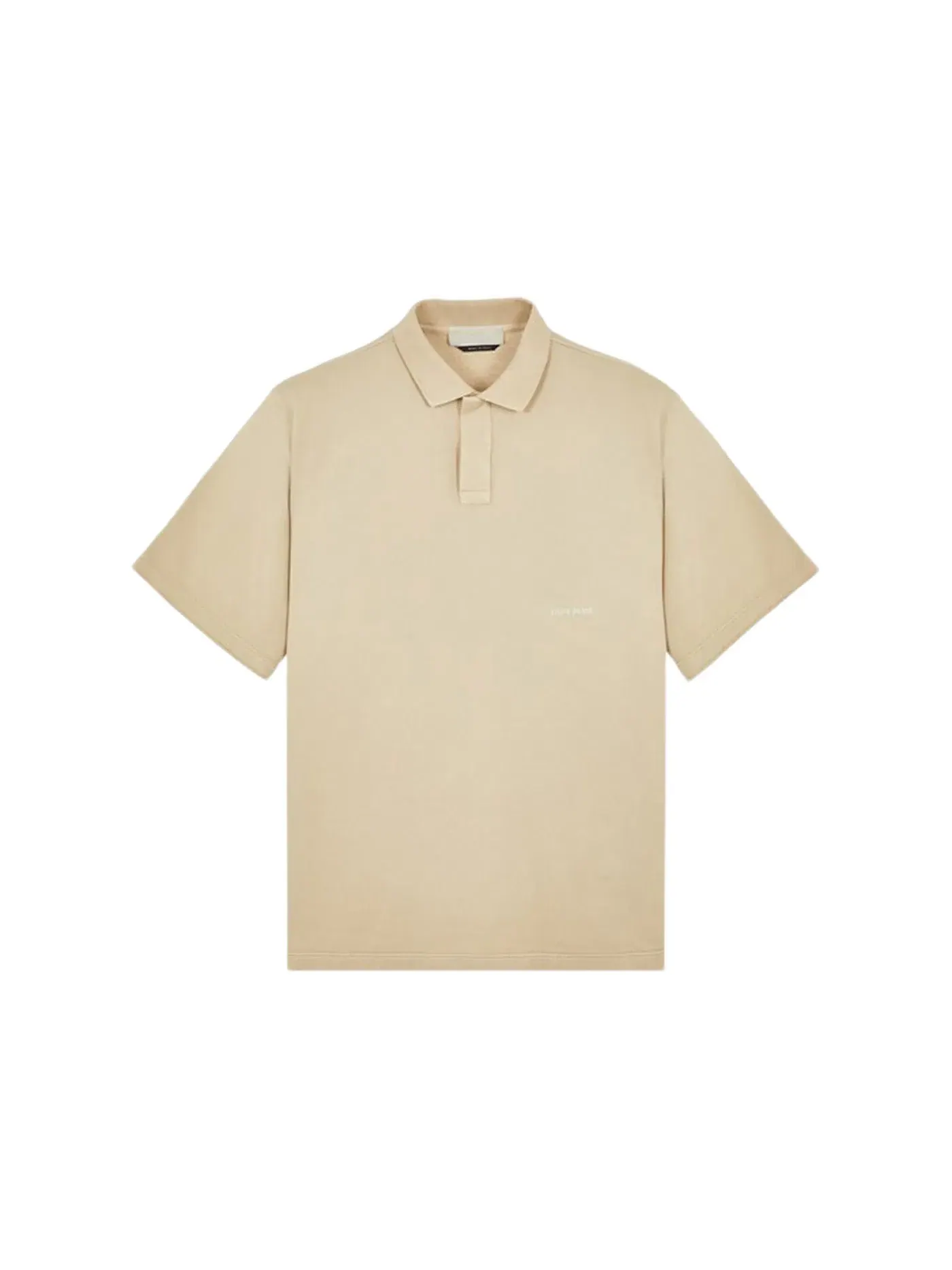 Мужское поло Stone Island Ghost Piece — изображение 1 из 1, бежевый