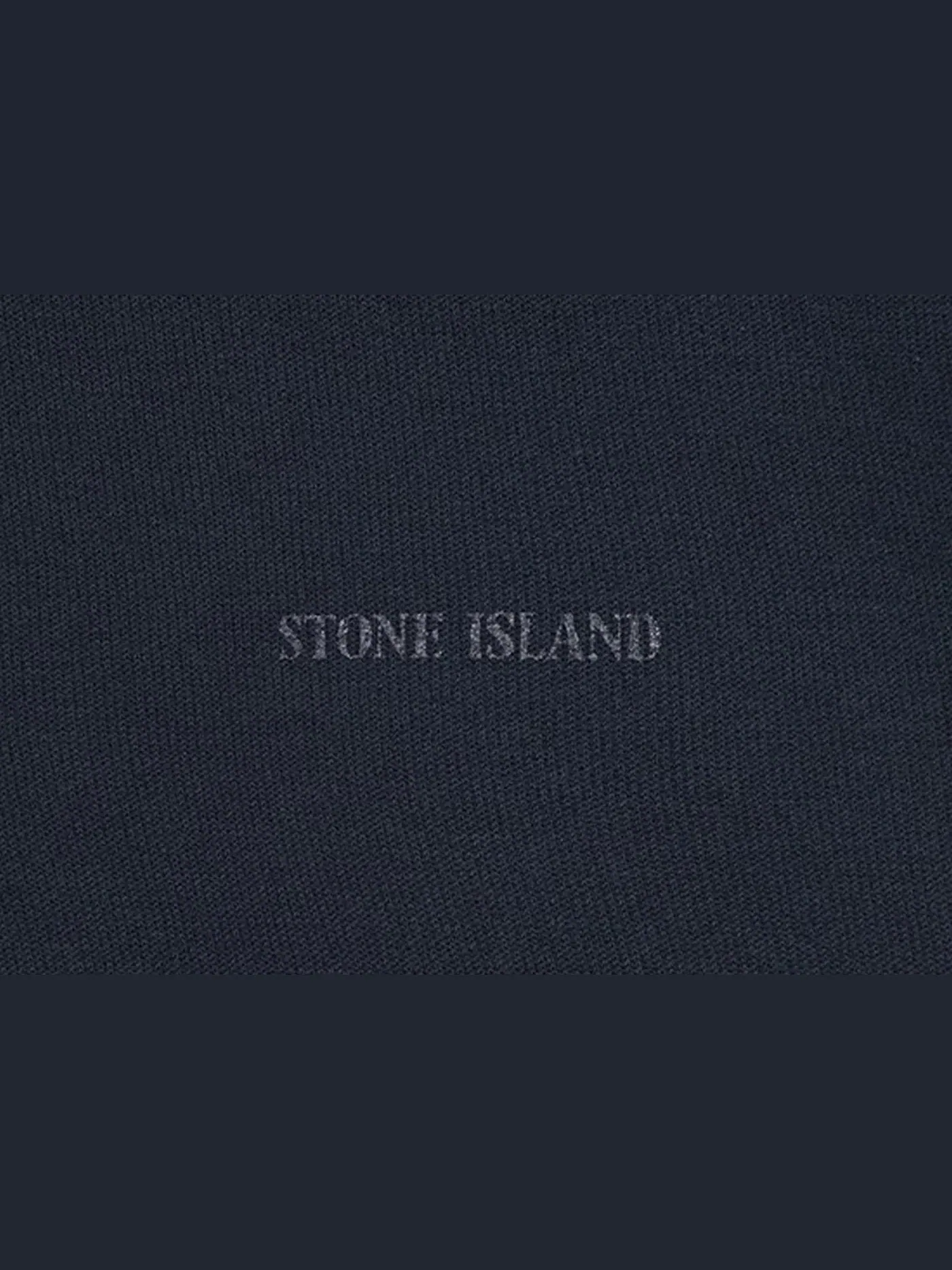 Мужское поло Stone Island Ghost — изображение 2 из 2, темно-синий