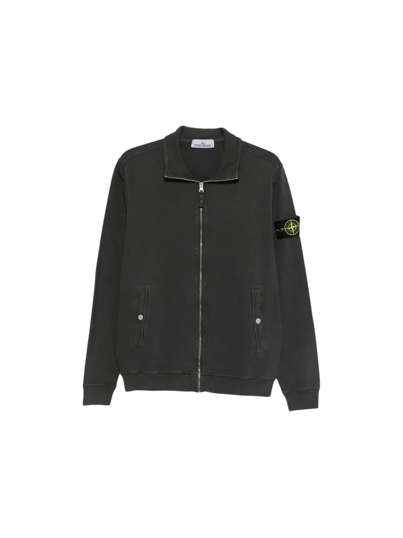 Мужской кардиган с длинным рукавом Stone Island — изображение 1 из 1, темно-серый