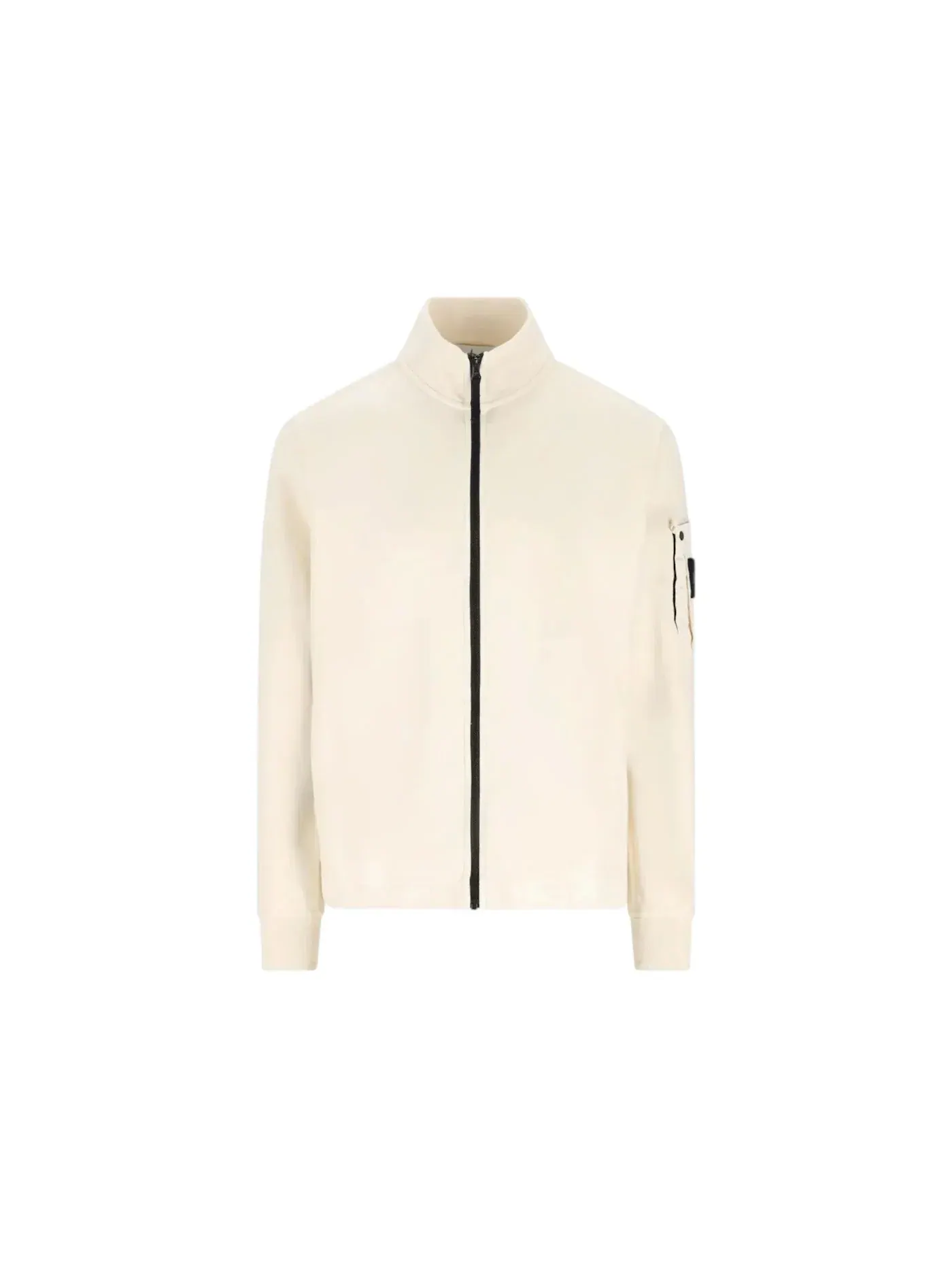 Мужской кардиган на молнии Stone Island — изображение 1 из 1, белый