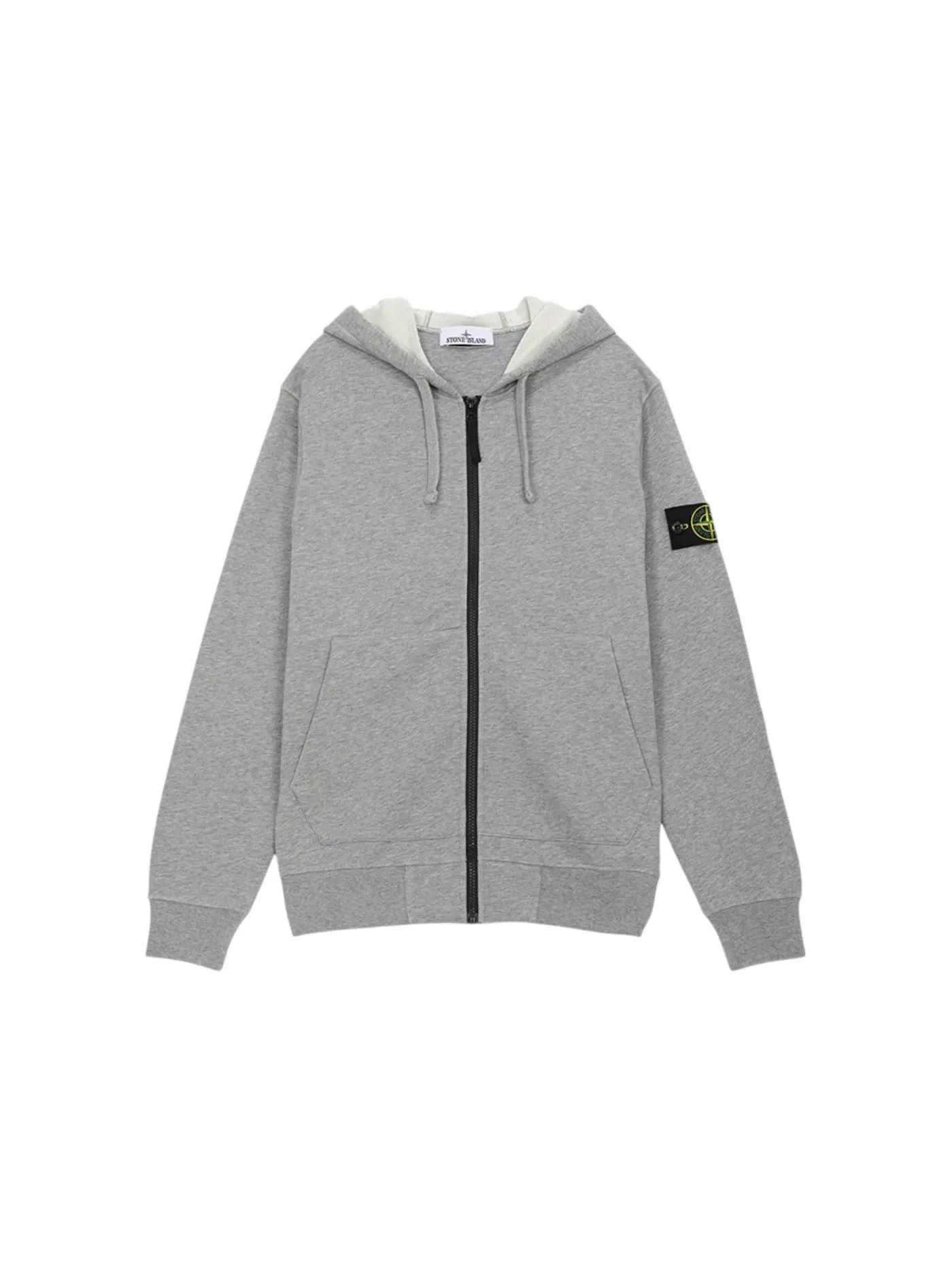 Мужская худи Stone Island Hoodie — изображение 1 из 1, серый