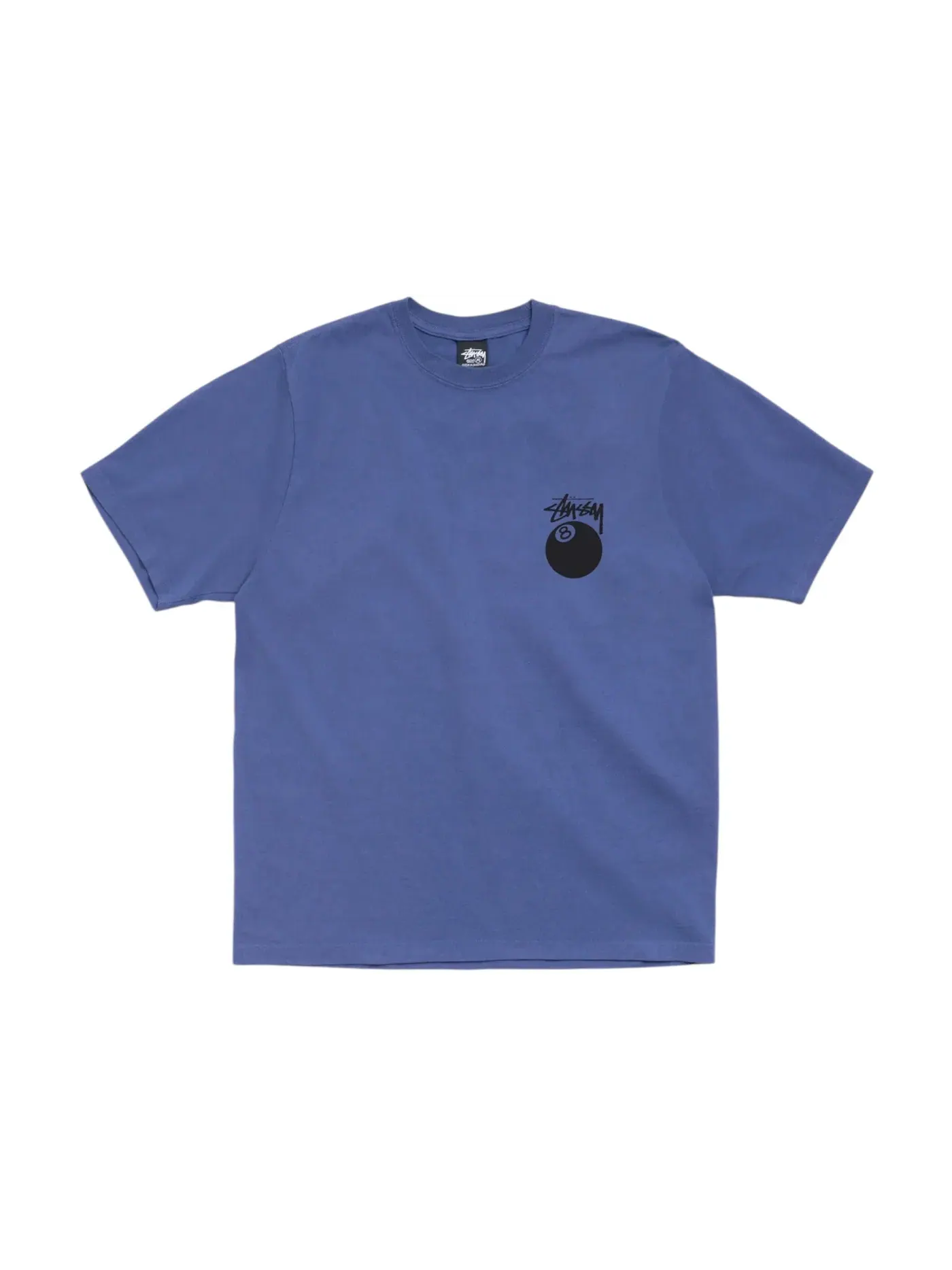 Мужская футболка с принтом Stussy Tee — изображение 1 из 2, синий