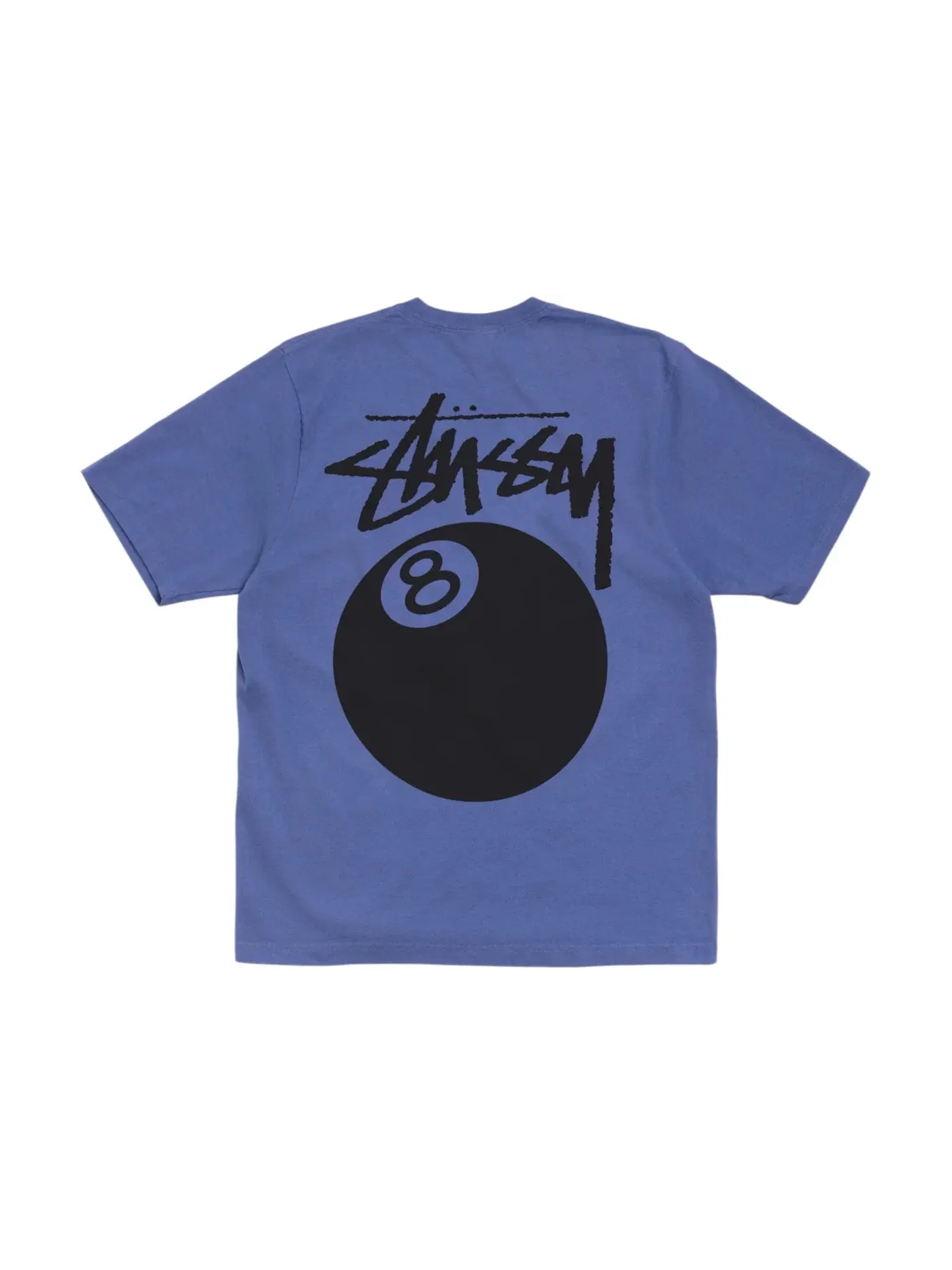 Мужская футболка с принтом Stussy Tee — изображение 2 из 2, синий