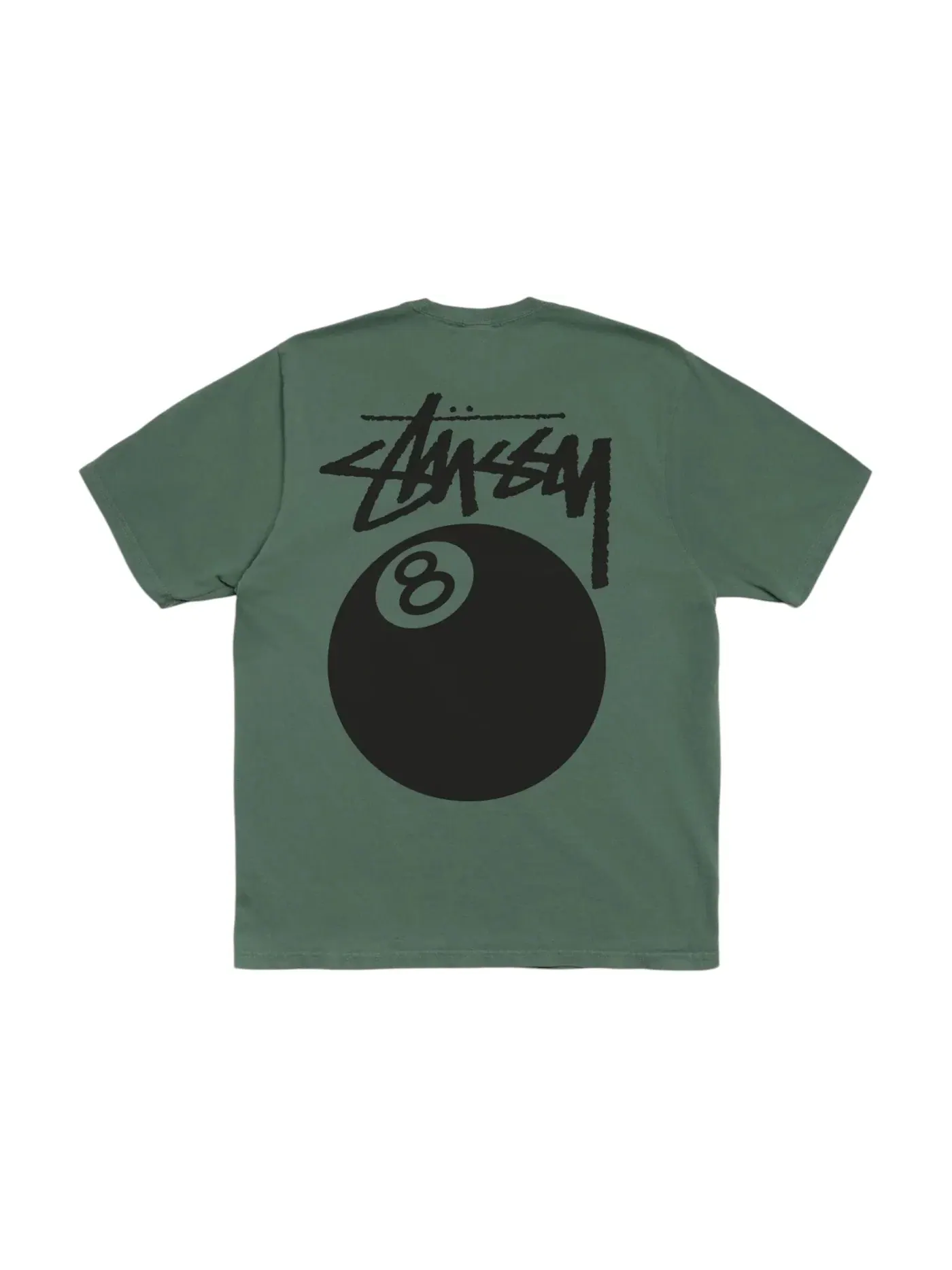 Мужская футболка с принтом Stussy Tee — изображение 2 из 2, папоротник