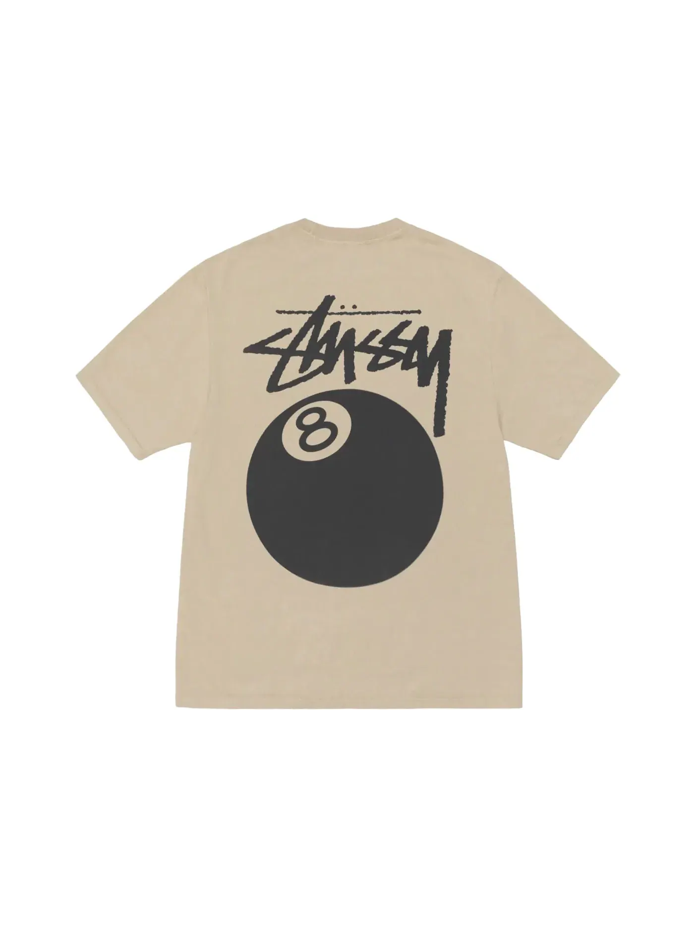 Мужская футболка Stussy — изображение 1 из 2, хаки