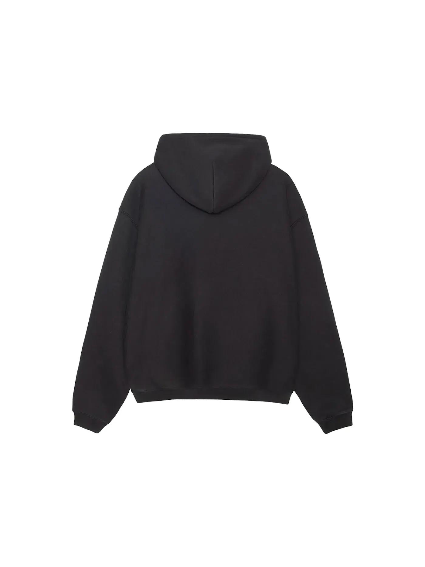 Мужской худи свободного кроя Stussy — изображение 2 из 2, черный