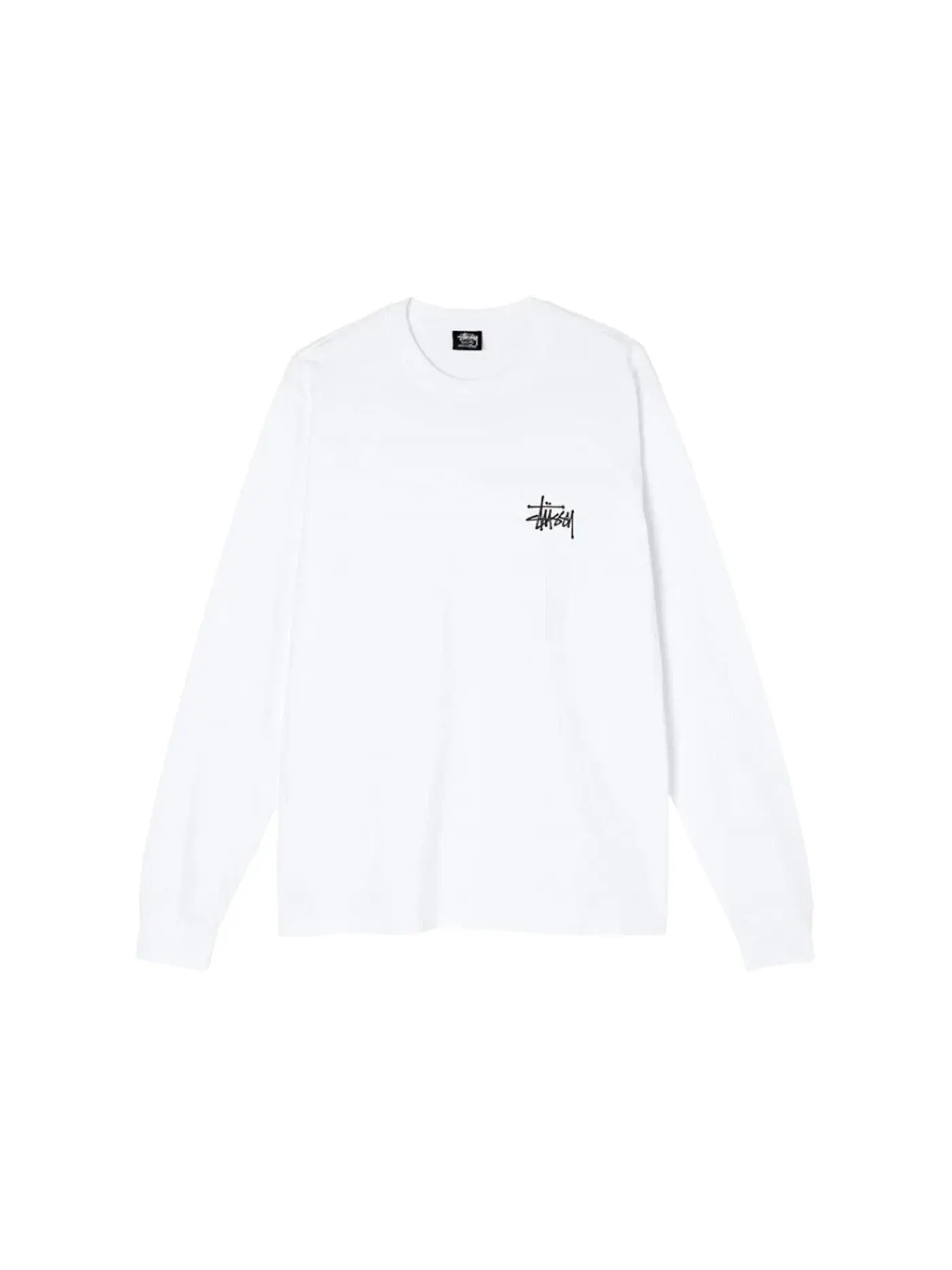 Мужская футболка с длинным рукавом Stussy Tee — изображение 1 из 1, белый