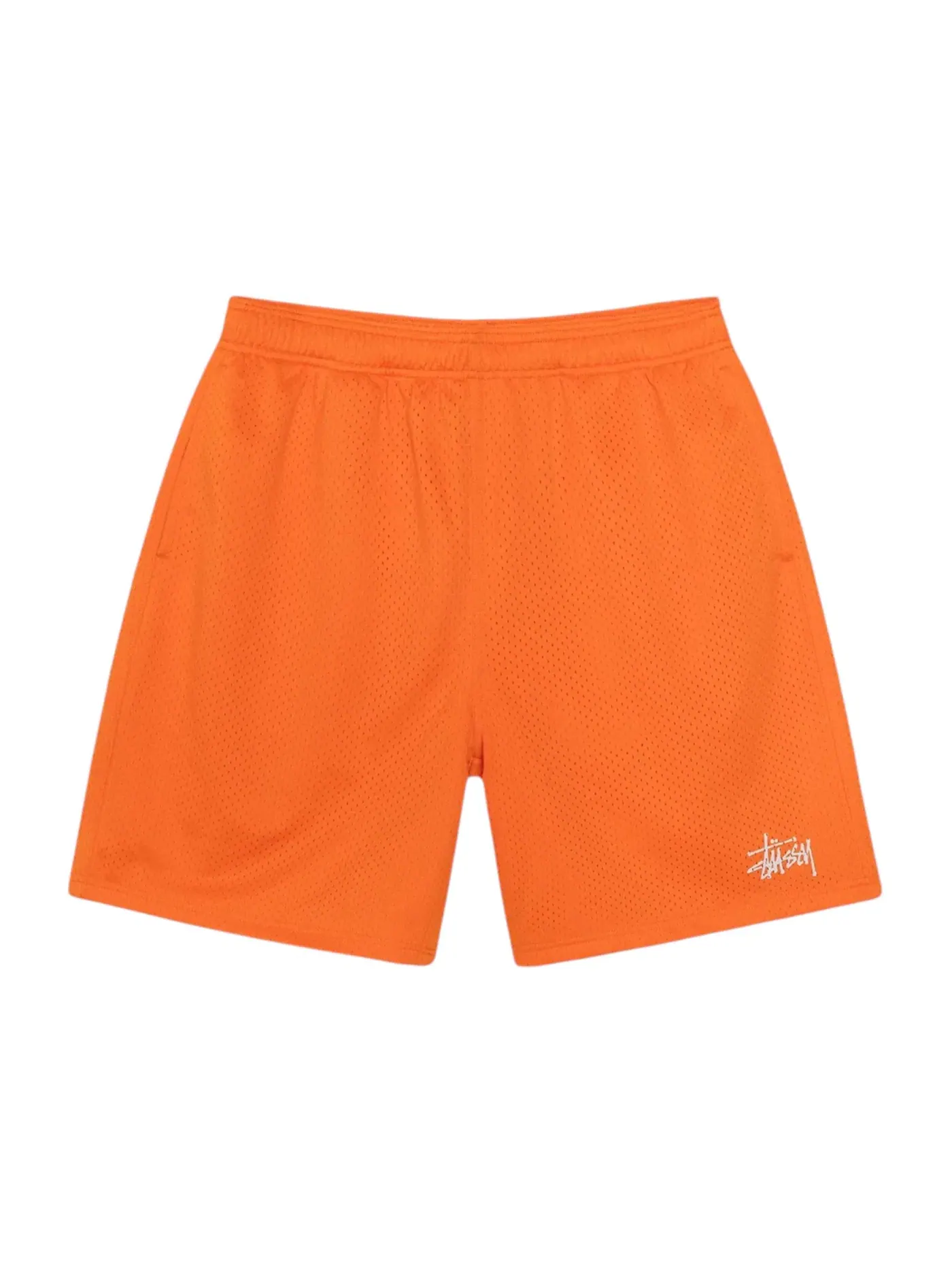 Мужские шорты из сетки Stussy Short — изображение 1 из 2, оранжевый