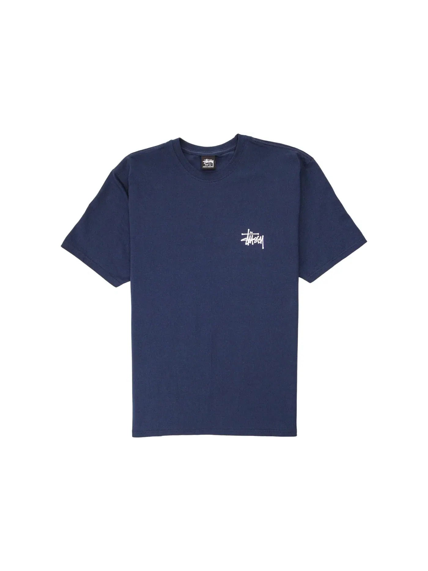 Мужская футболка с принтом Stussy T-Shirt — изображение 1 из 2, темно-синий